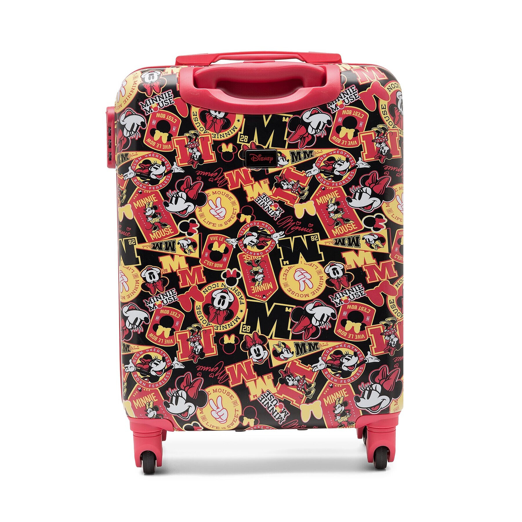 Minnie Mouse Malý tvrdý kufr ACCCS-AW23-128DSTC-S Červená - Pepit.cz