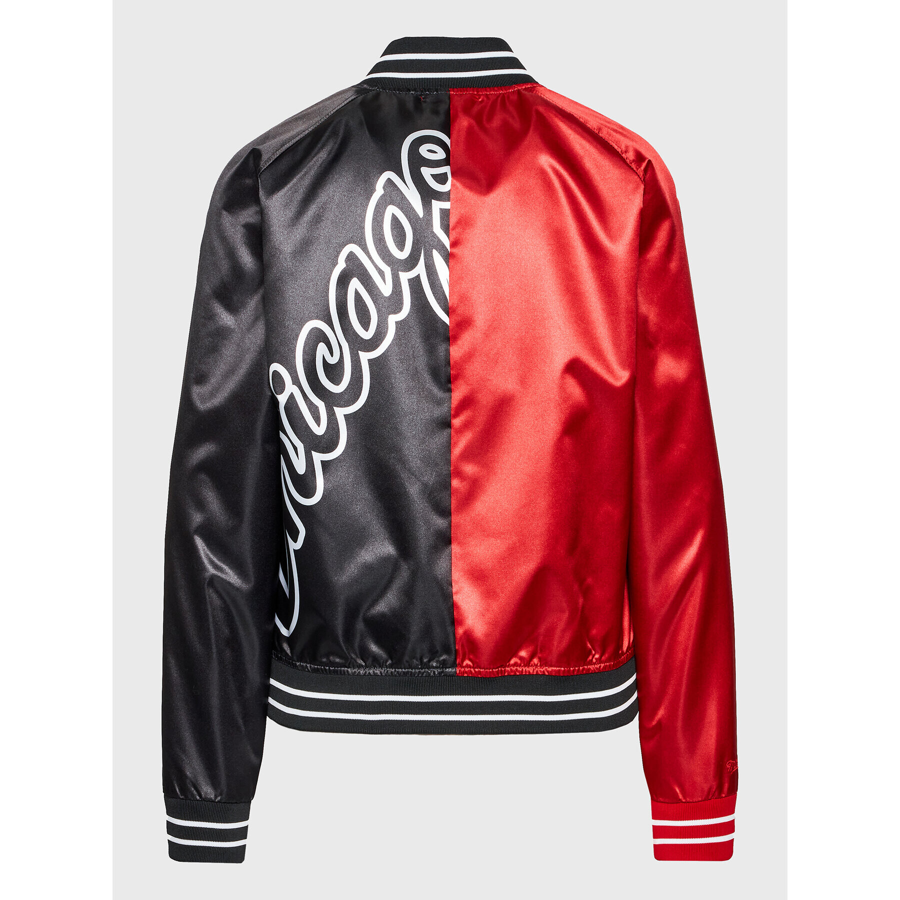 Mitchell & Ness Bunda bomber OJBF4356 Červená Regular Fit - Pepit.cz