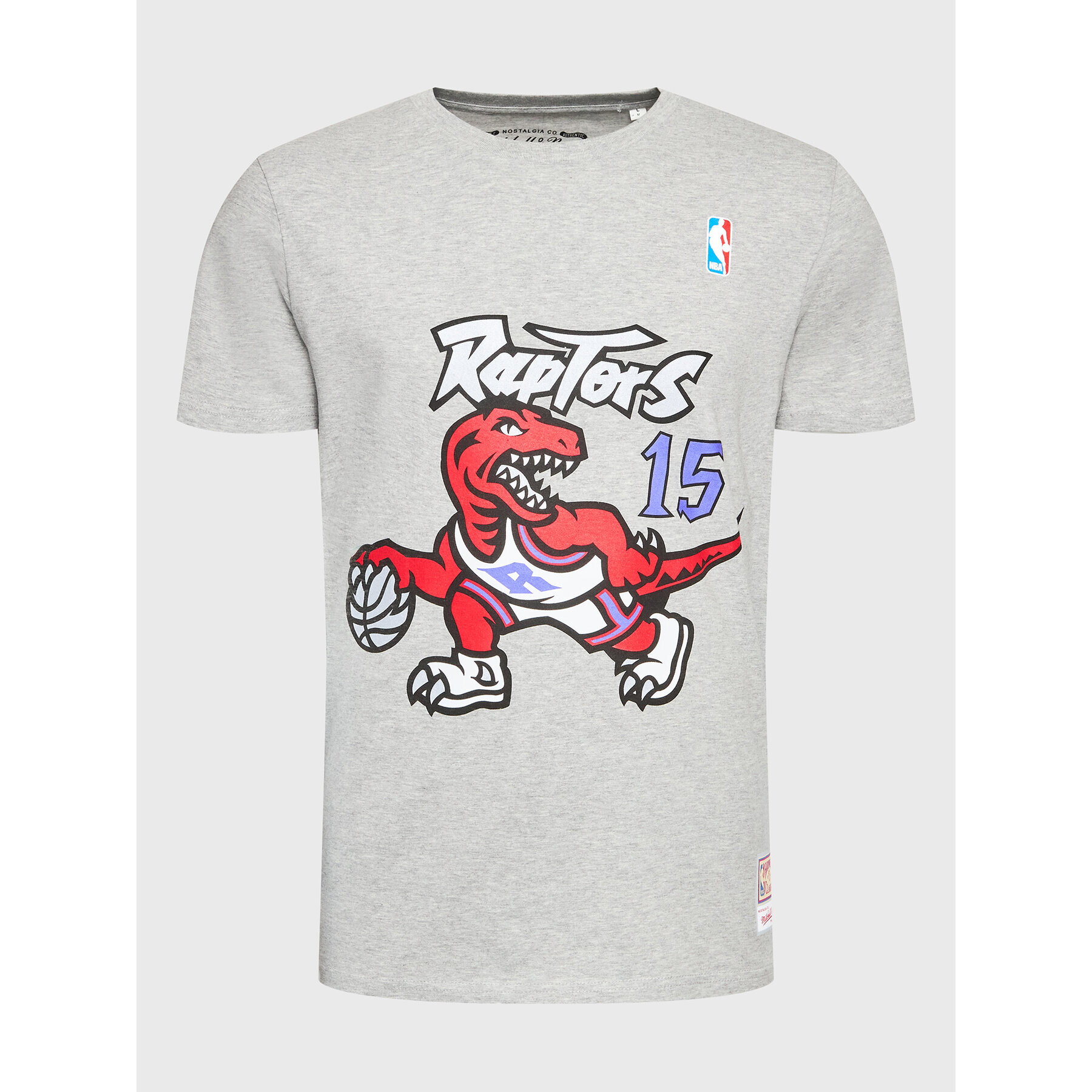 Mitchell & Ness T-Shirt BMTRINTL1074 Šedá Regular Fit - Pepit.cz