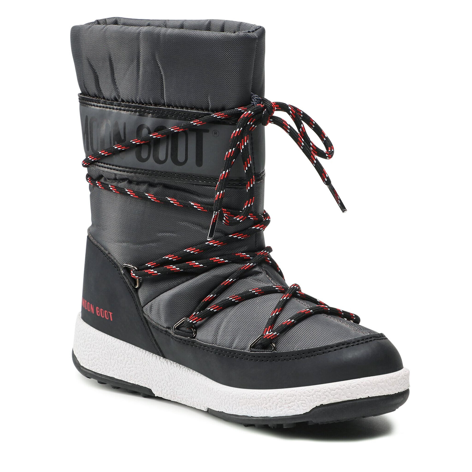 Moon Boot Sněhule Jr Boy Sport Wp 34051300005 D Šedá - Pepit.cz