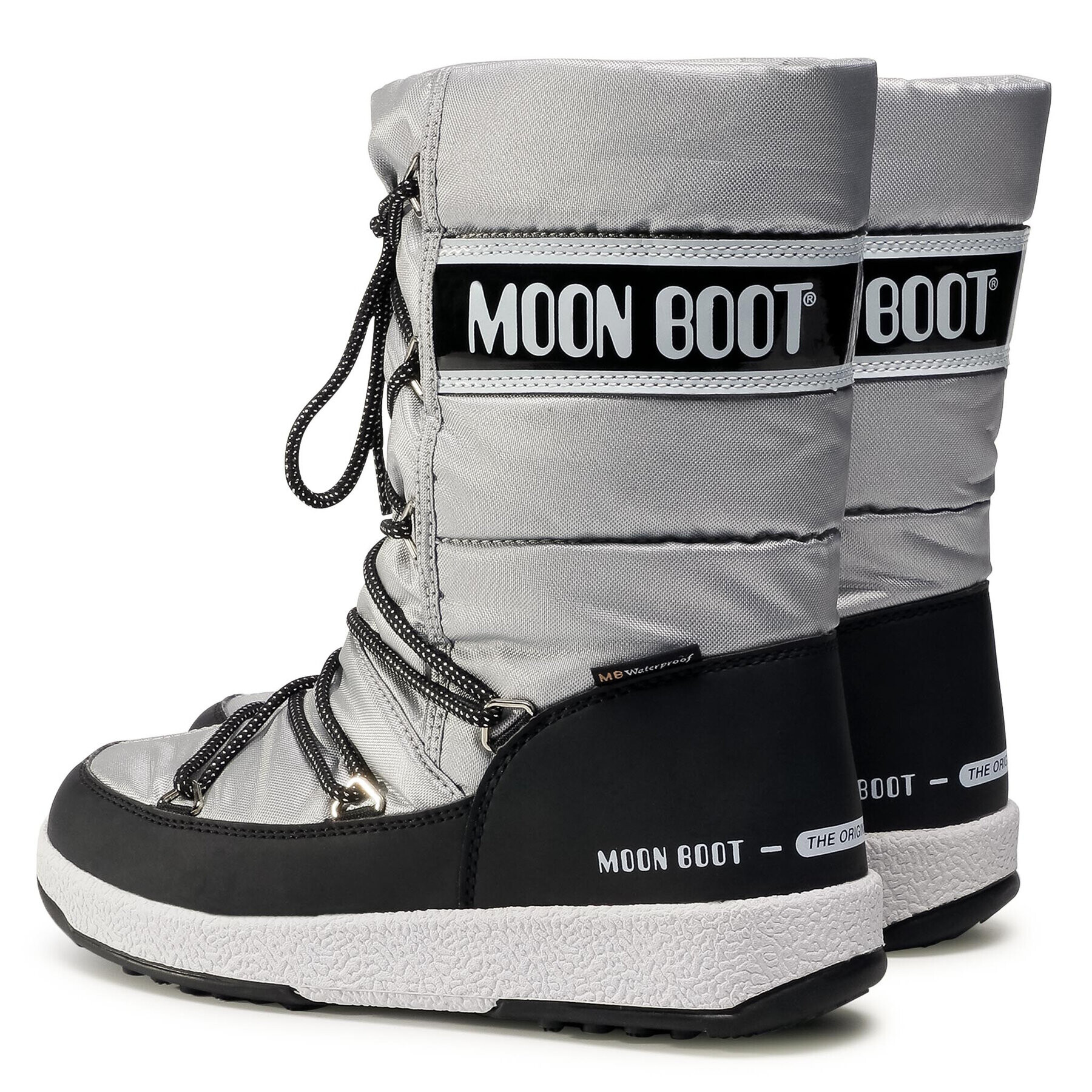 Moon Boot Sněhule Jr G. Quilted Wp 34051400006 D Šedá - Pepit.cz