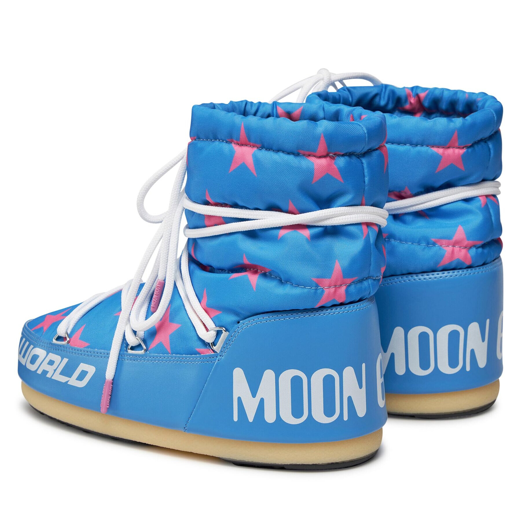 Moon Boot Sněhule Light Low Stars 14601700001 Modrá - Pepit.cz