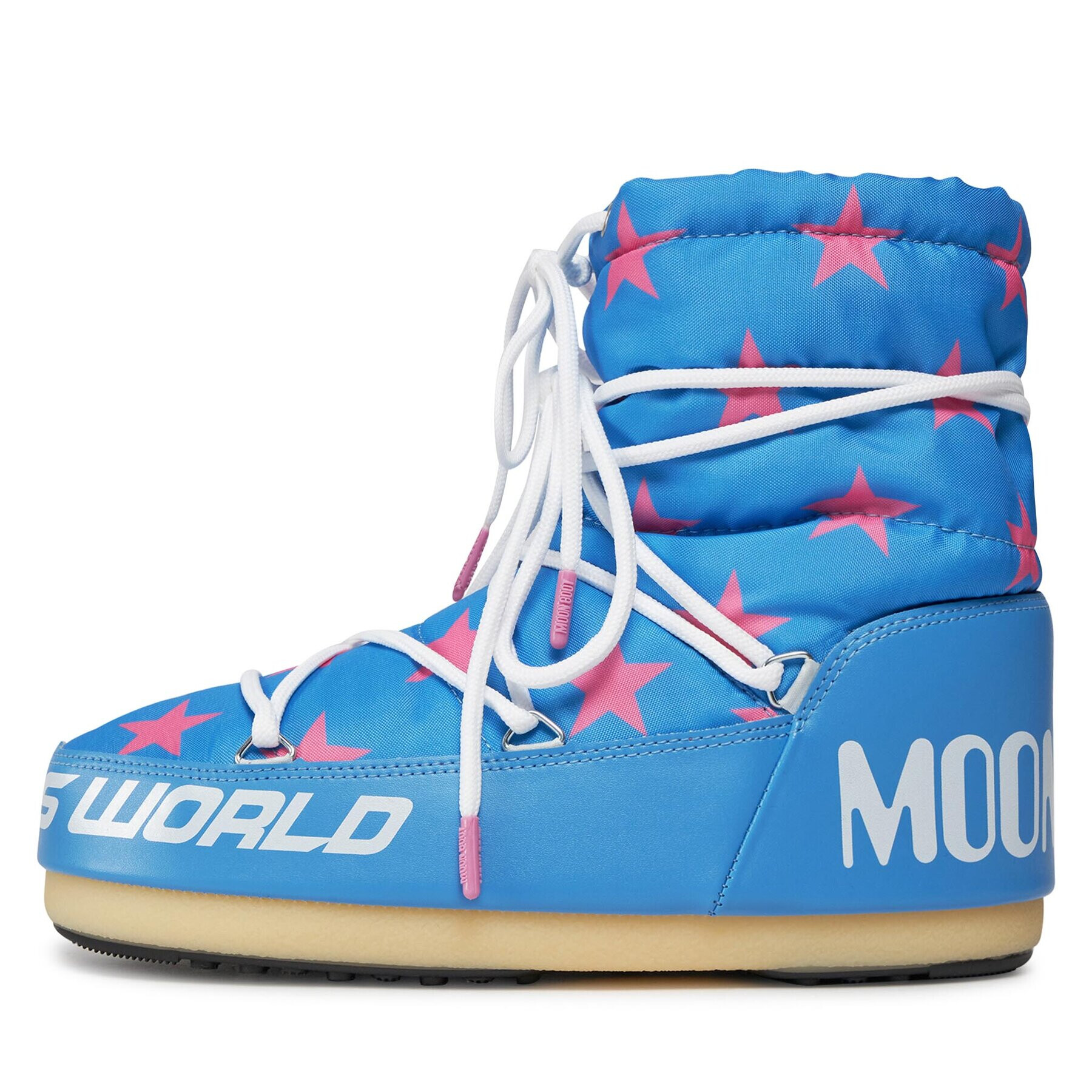 Moon Boot Sněhule Light Low Stars 14601700001 Modrá - Pepit.cz