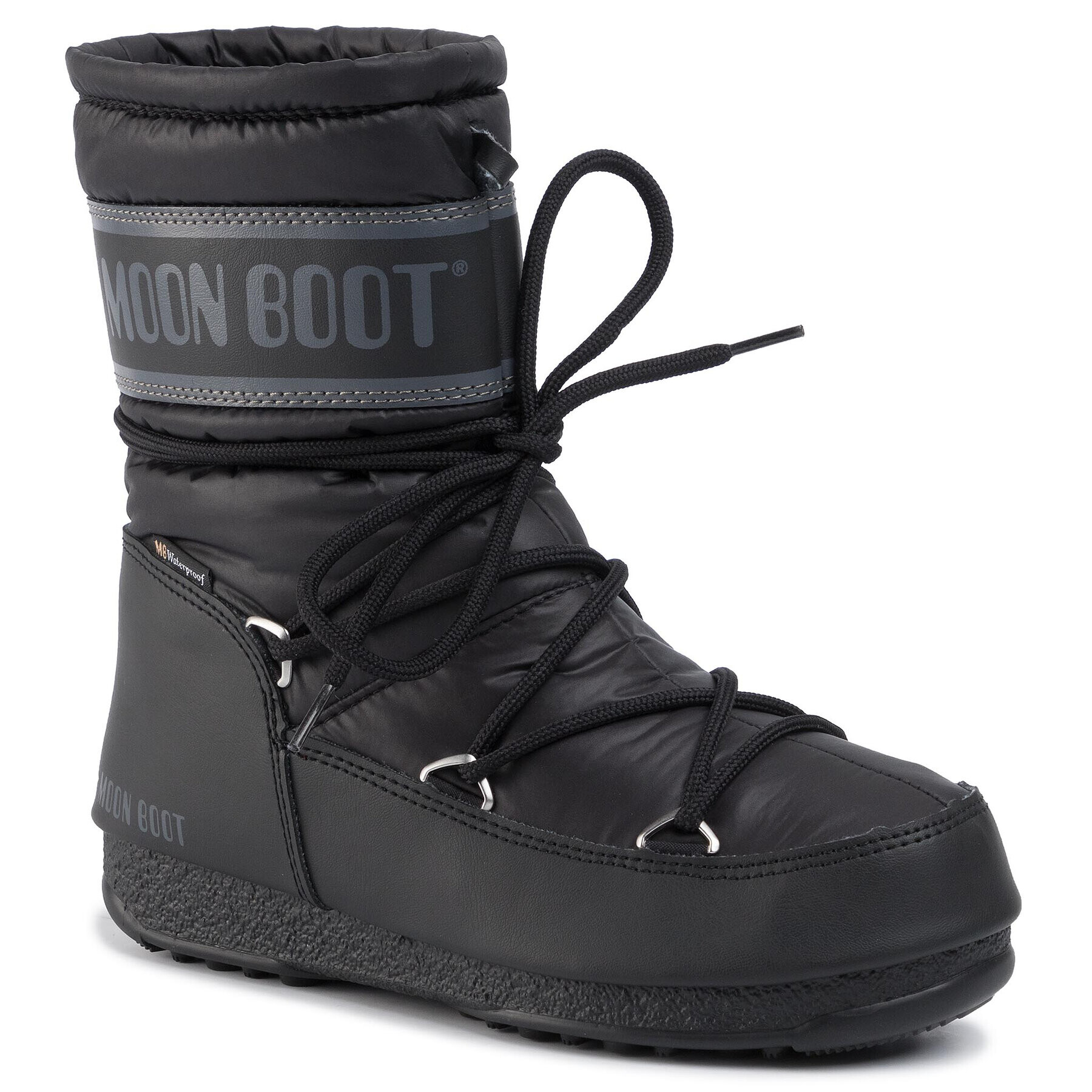 Moon Boot Sněhule Mid Nylon Wp 24009200001 Černá - Pepit.cz