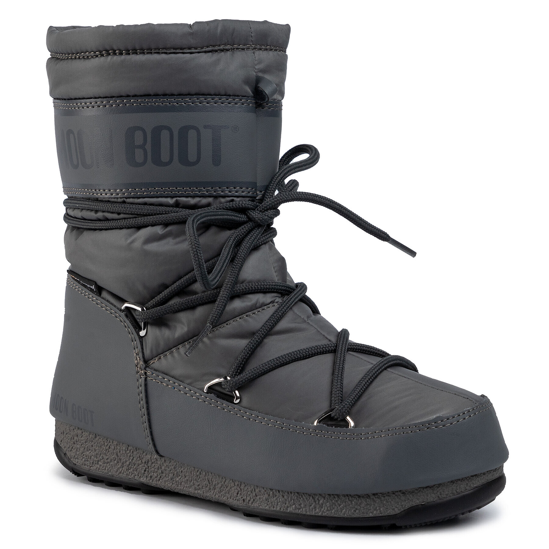 Moon Boot Sněhule Mid Nylon Wp 24009200006 Šedá - Pepit.cz