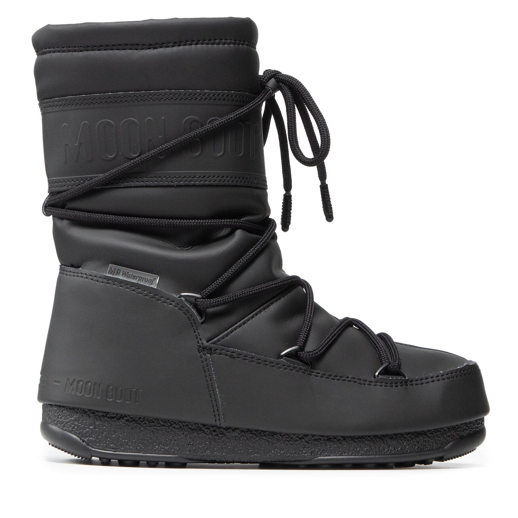 Moon Boot Sněhule Mid Rubber Wp 24010300 Černá - Pepit.cz