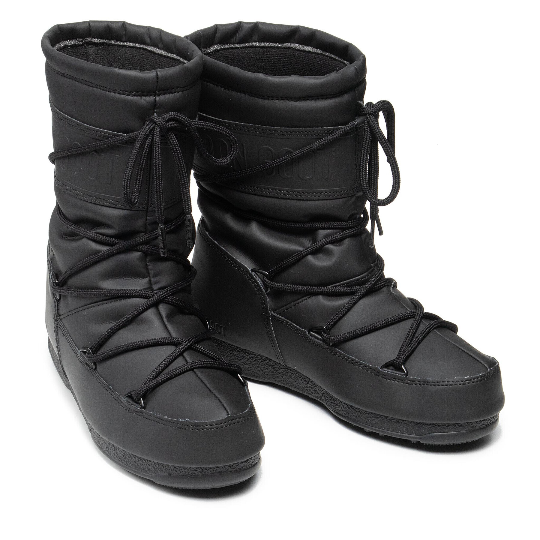 Moon Boot Sněhule Mid Rubber Wp 24010300 Černá - Pepit.cz