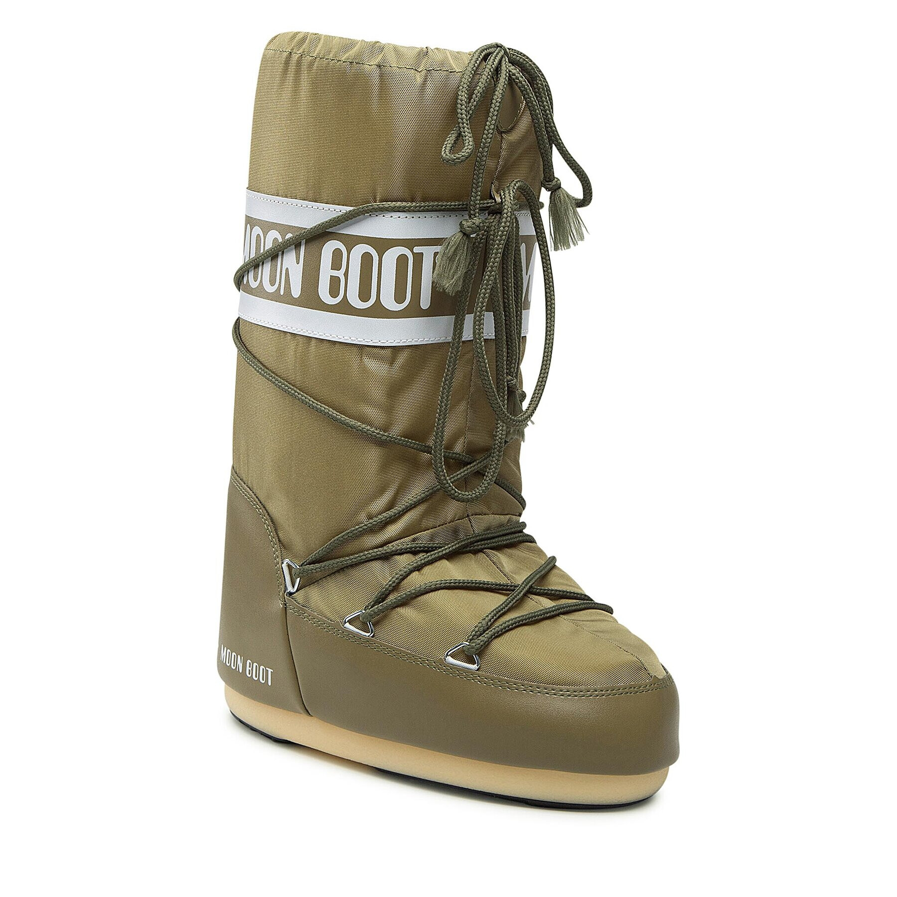 Moon Boot Sněhule Nylon 14004400083 Khaki - Pepit.cz