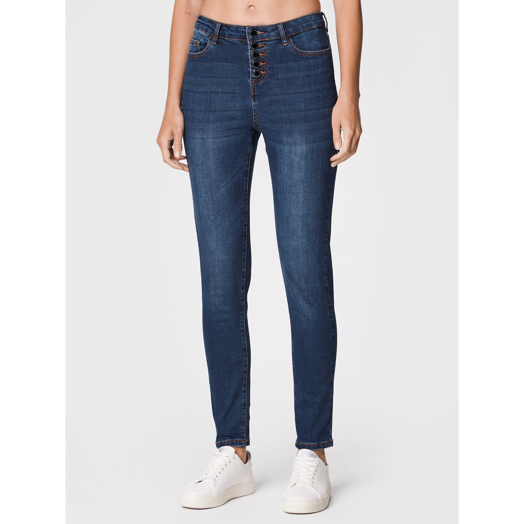 Morgan Jeansy 222-PJEAN1 Modrá Slim Fit - Pepit.cz