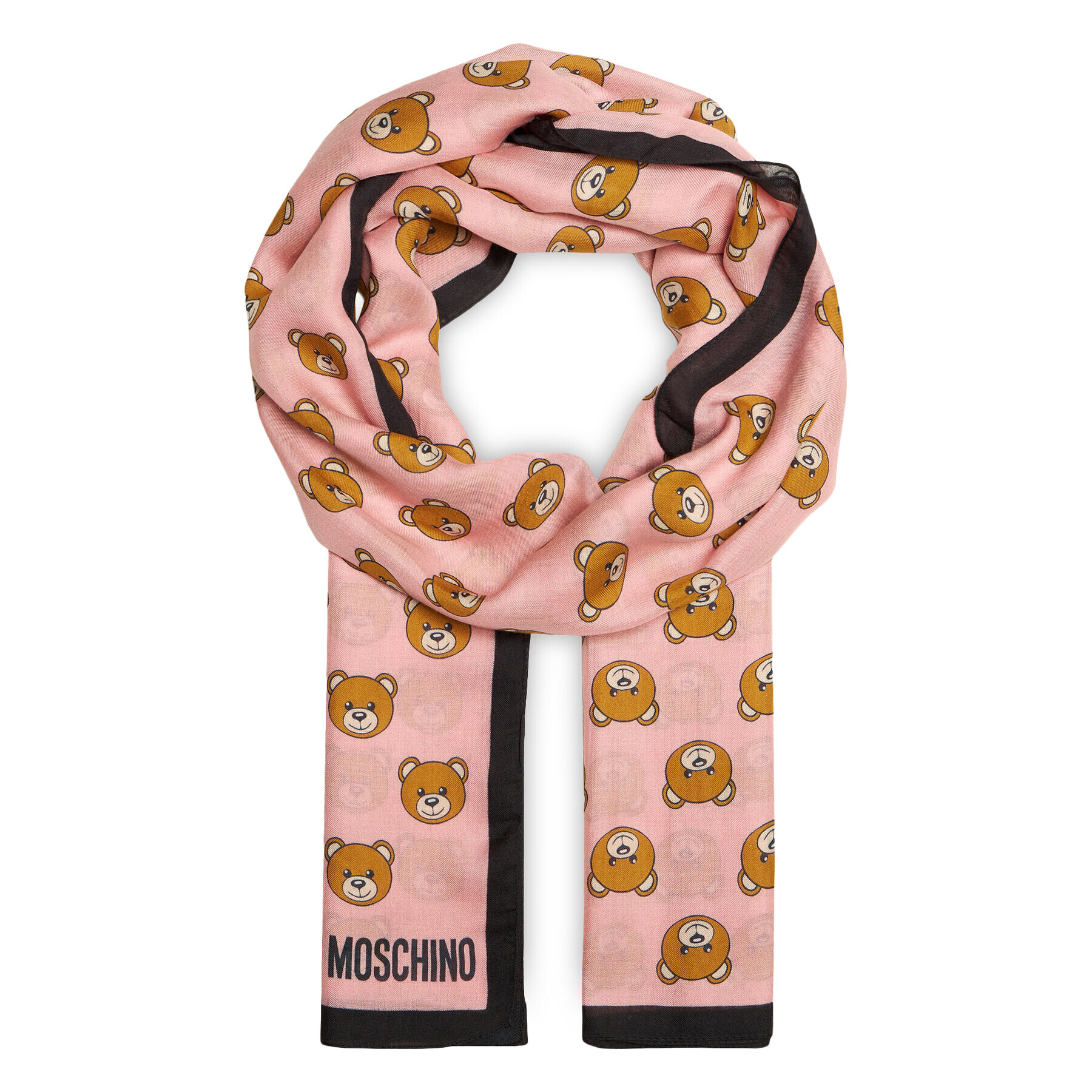 MOSCHINO Šál 0E5169 0M5217 Růžová - Pepit.cz