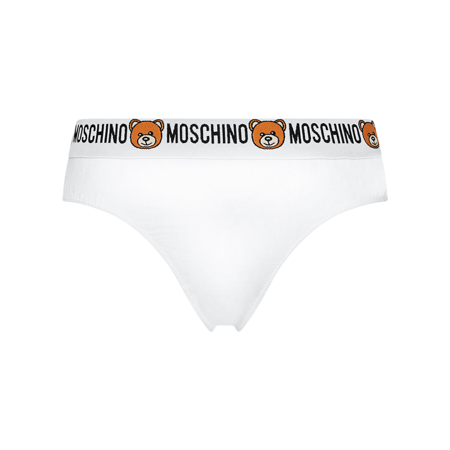 MOSCHINO Underwear & Swim Klasické kalhotky 4711 9003 Bílá - Pepit.cz