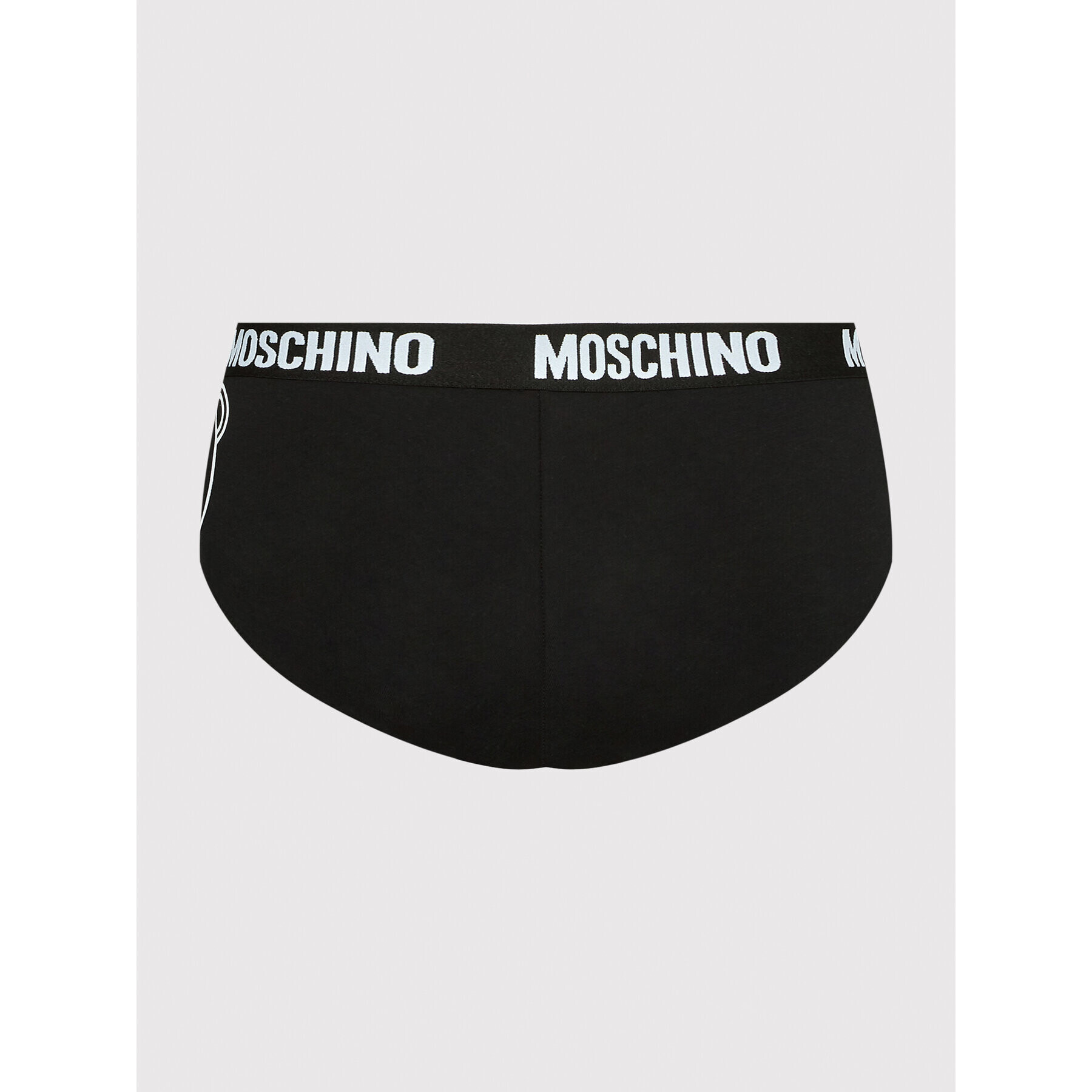 MOSCHINO Underwear & Swim Klasické kalhotky 4712 9008 Černá - Pepit.cz