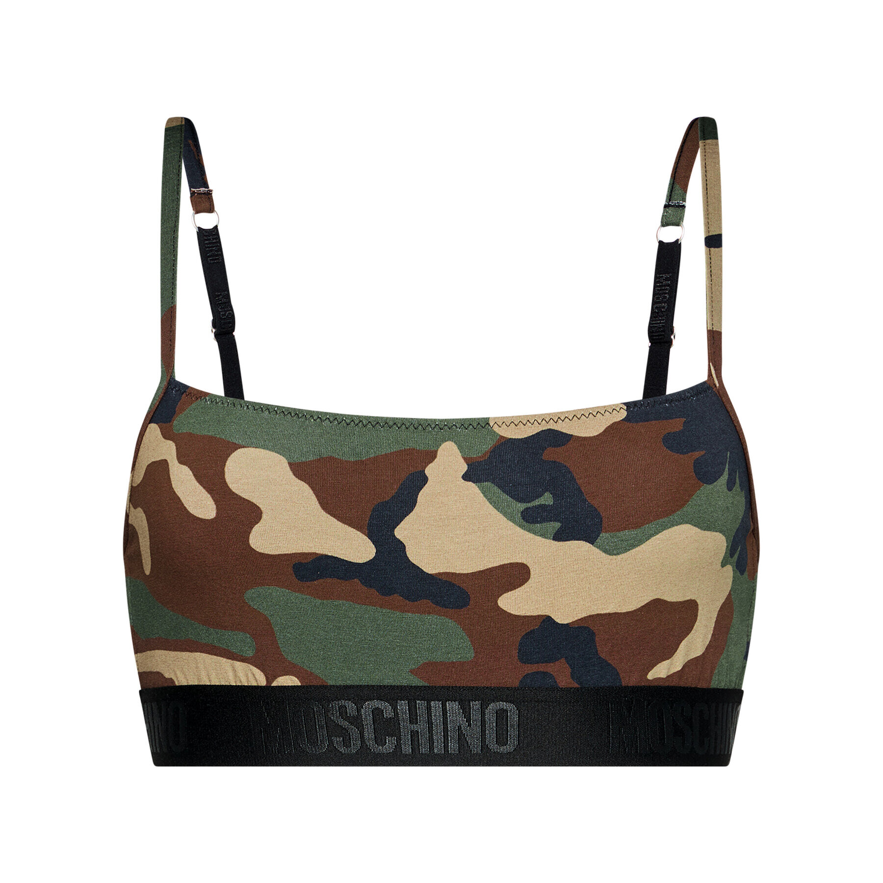 MOSCHINO Underwear & Swim Podprsenkový top 46 339 018 Zelená - Pepit.cz