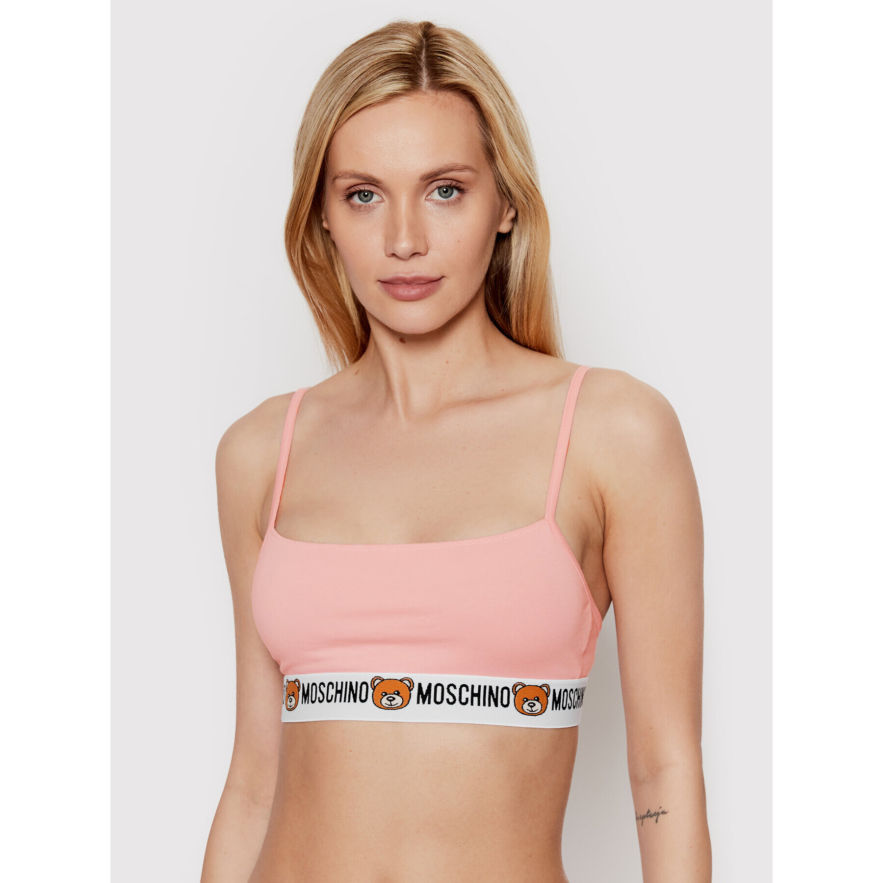 MOSCHINO Underwear & Swim Podprsenkový top 4606 9003 Růžová - Pepit.cz