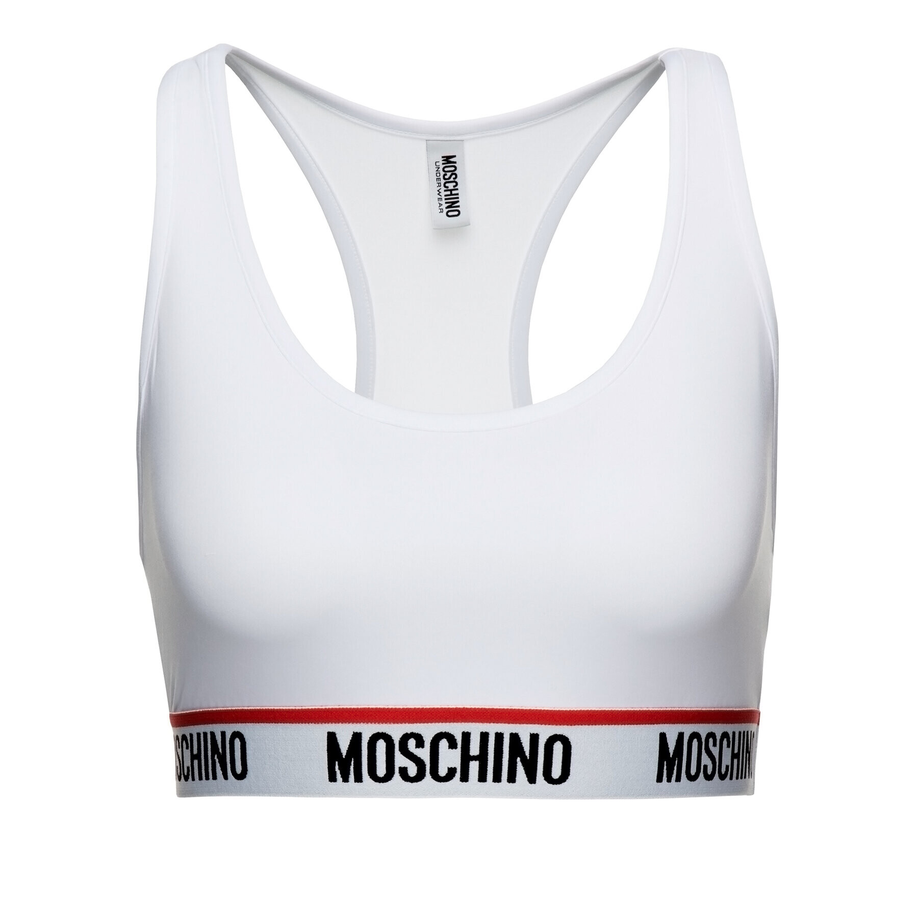 MOSCHINO Underwear & Swim Podprsenkový top A4503 9014 Bílá - Pepit.cz