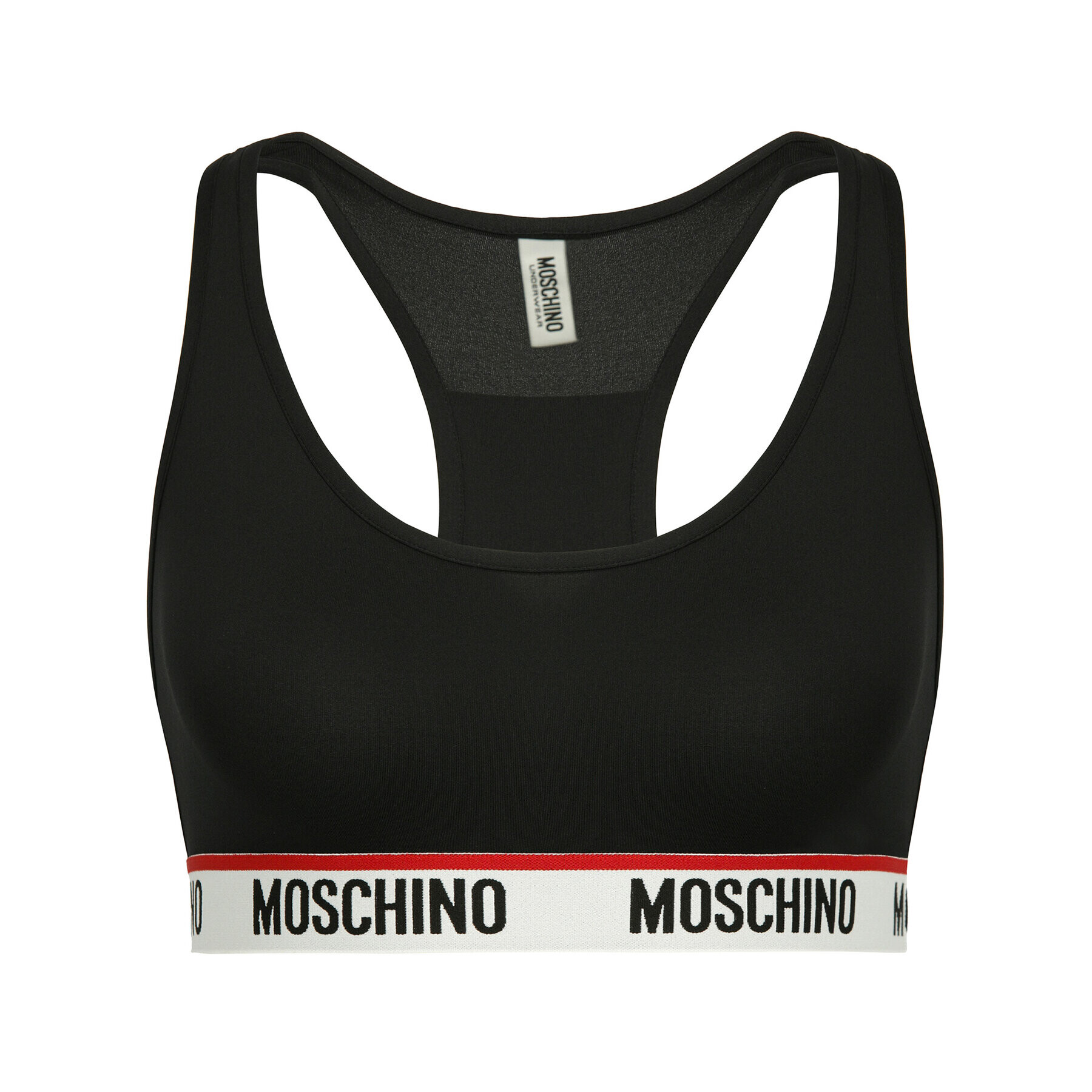 MOSCHINO Underwear & Swim Podprsenkový top A4503 9014 Černá - Pepit.cz