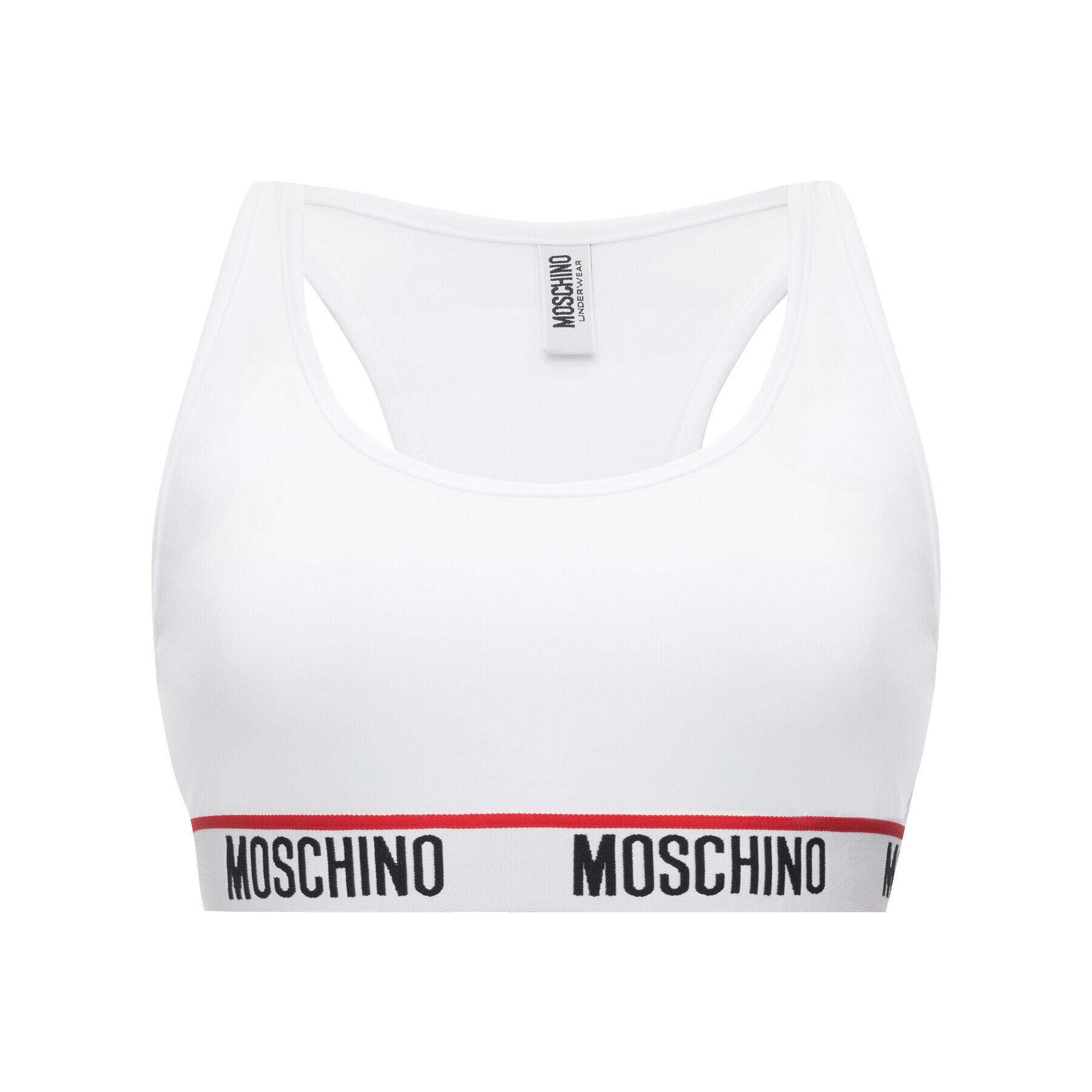 MOSCHINO Underwear & Swim Podprsenkový top A6809 9014 Bílá - Pepit.cz