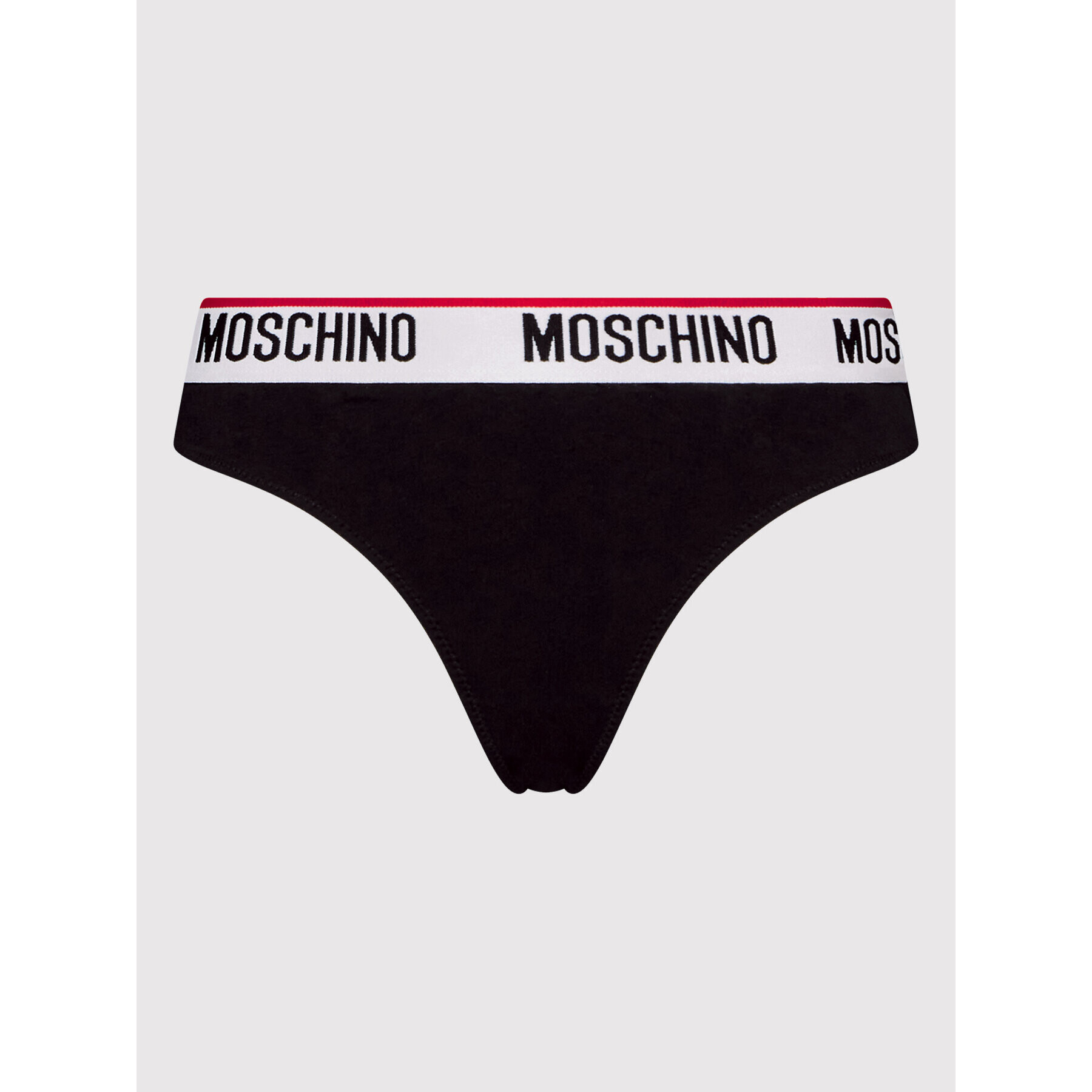 MOSCHINO Underwear & Swim Sada 2 kusů brazilských kalhotek 4745 9003 Černá - Pepit.cz