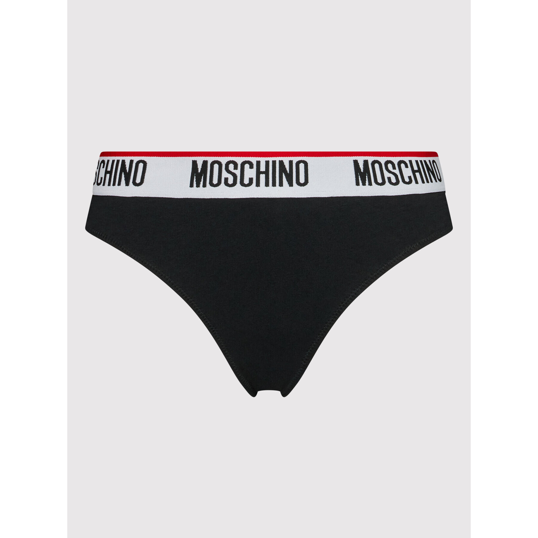 MOSCHINO Underwear & Swim Sada 2 kusů brazilských kalhotek 4745 9003 Černá - Pepit.cz