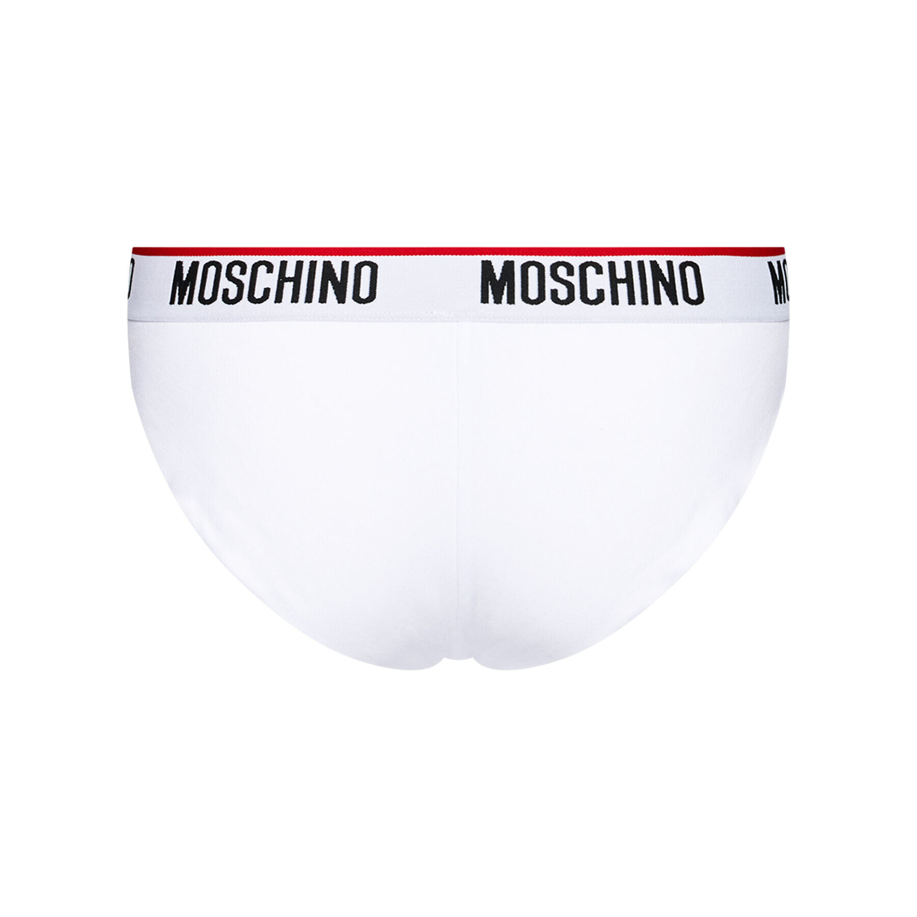 MOSCHINO Underwear & Swim Sada 2 kusů brazilských kalhotek ZUA4745 9003 Bílá - Pepit.cz