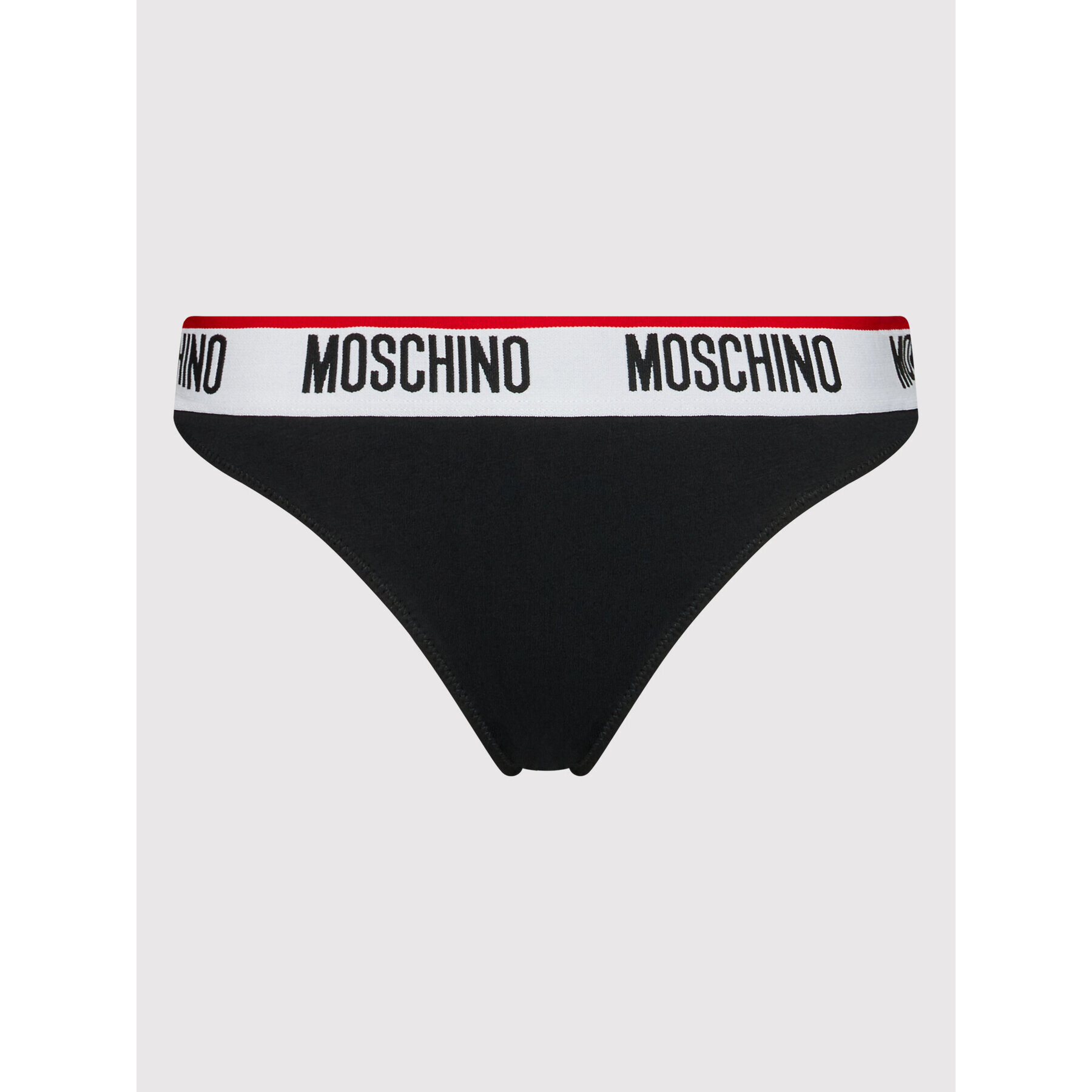 MOSCHINO Underwear & Swim Sada 2 kusů klasických kalhotek 4742 9003 Černá - Pepit.cz