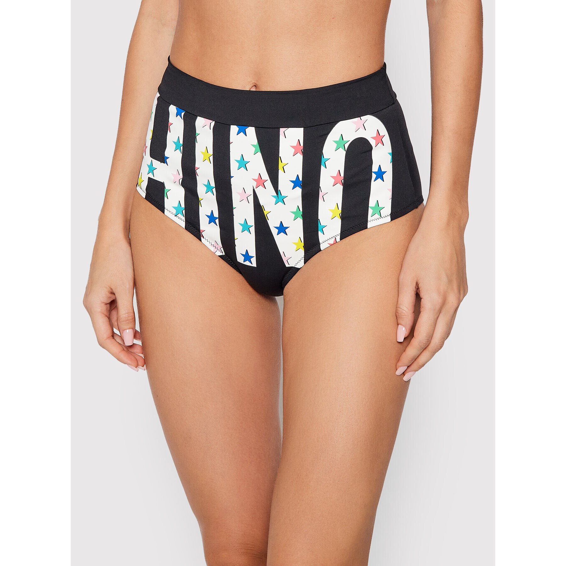 MOSCHINO Underwear & Swim Spodní část bikin 7104 2611 Černá - Pepit.cz