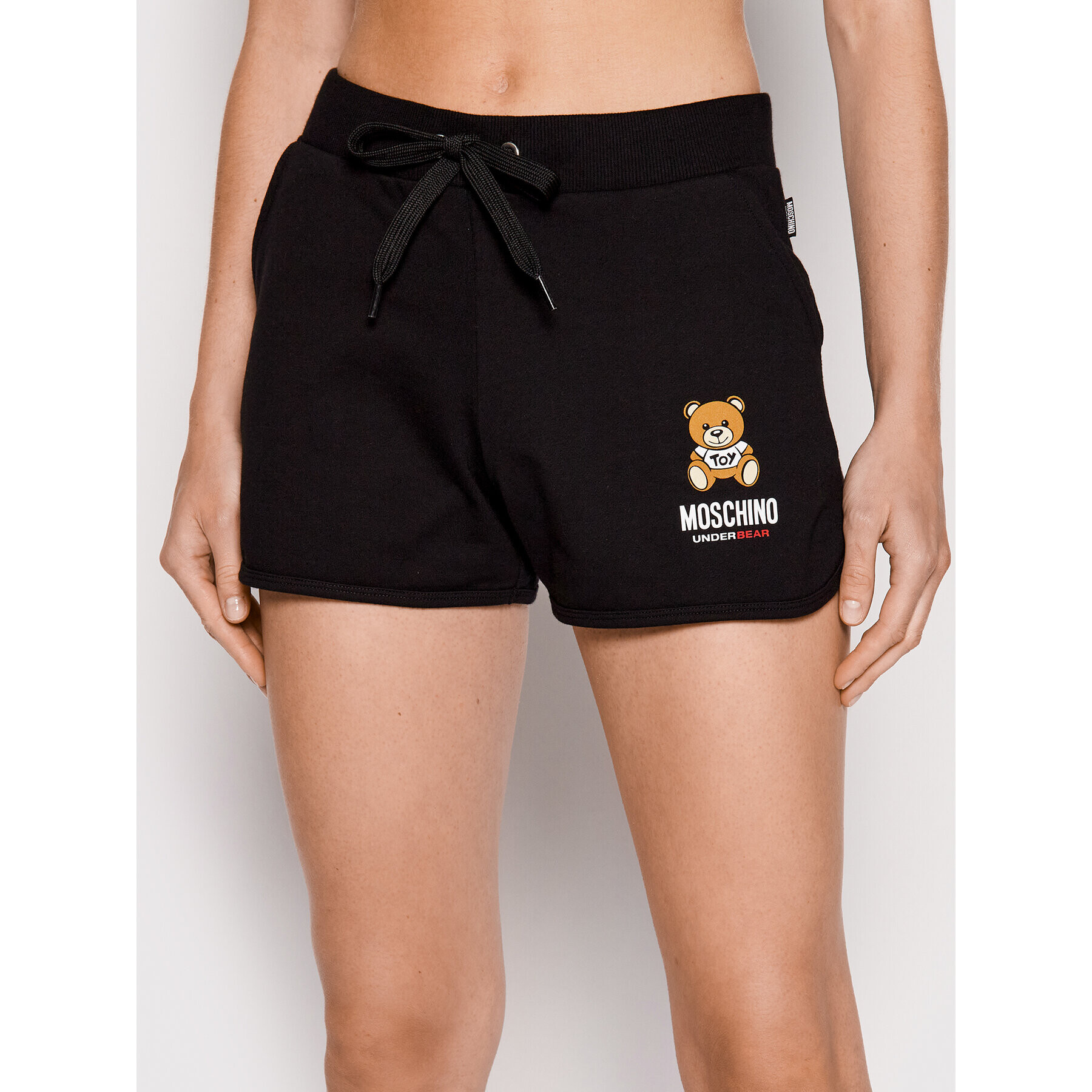 MOSCHINO Underwear & Swim Sportovní kraťasy 4310 9002 Černá Regular Fit - Pepit.cz