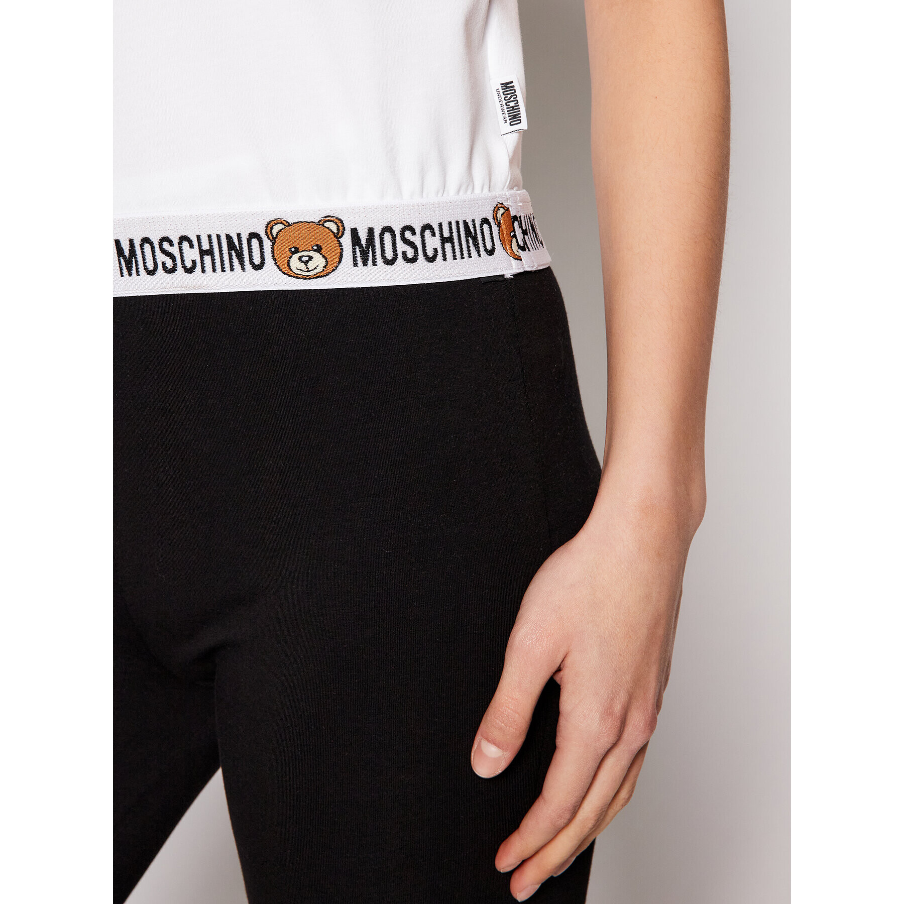 MOSCHINO Underwear & Swim T-Shirt ZUA1908 9003 Bílá Regular Fit - Pepit.cz