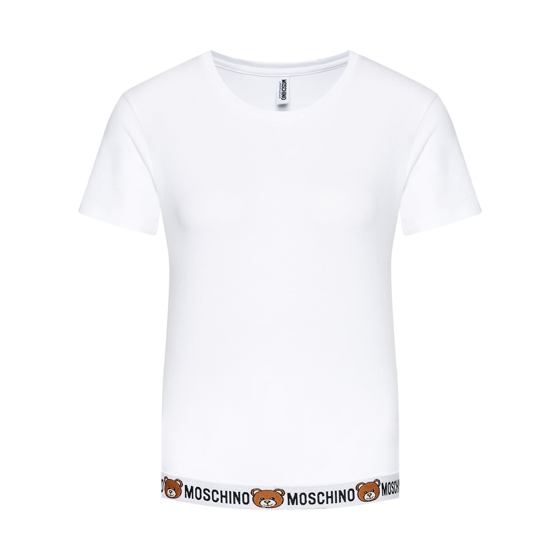 MOSCHINO Underwear & Swim T-Shirt ZUA1908 9003 Bílá Regular Fit - Pepit.cz