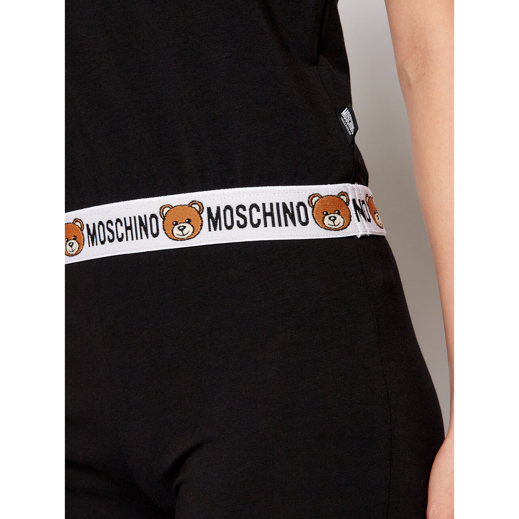 MOSCHINO Underwear & Swim T-Shirt ZUA1908 9003 Černá Regular Fit - Pepit.cz