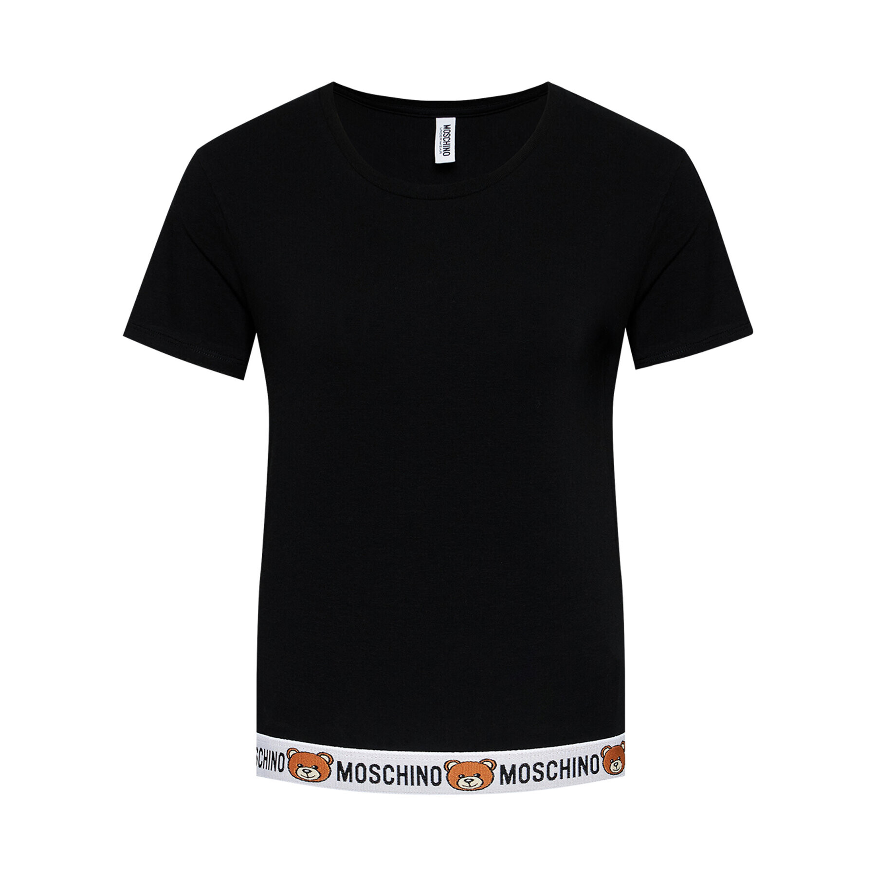 MOSCHINO Underwear & Swim T-Shirt ZUA1908 9003 Černá Regular Fit - Pepit.cz