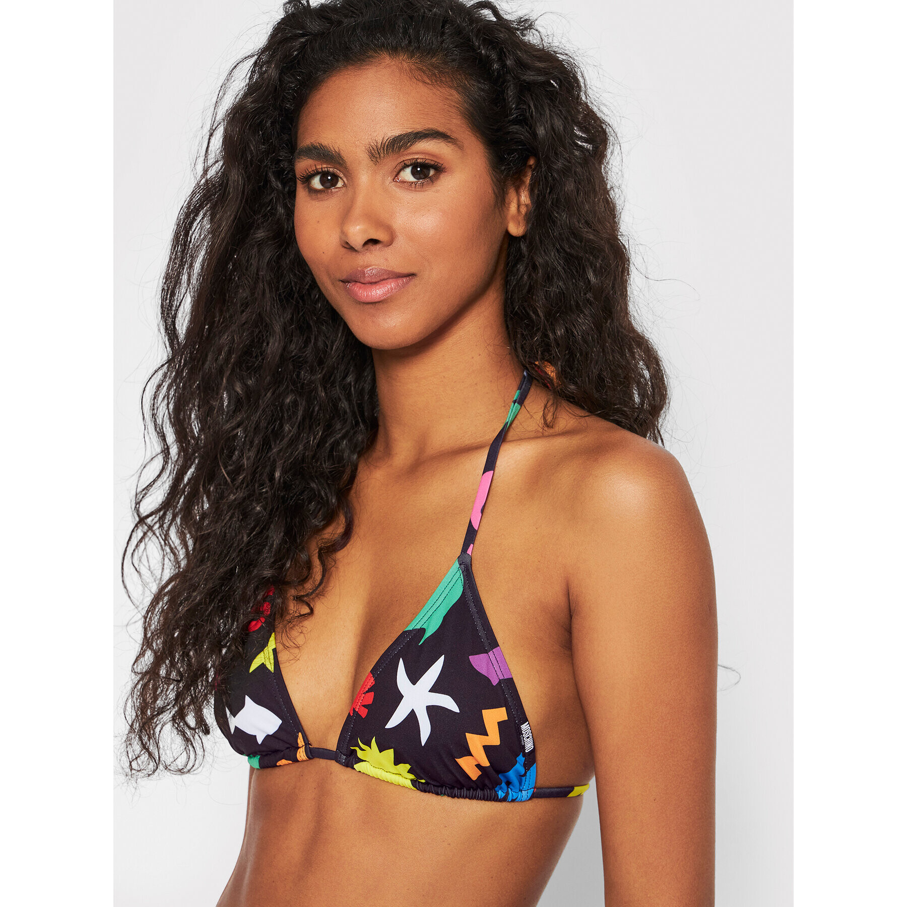 MOSCHINO Underwear & Swim Vrchní část bikin 5712 2106 Černá - Pepit.cz