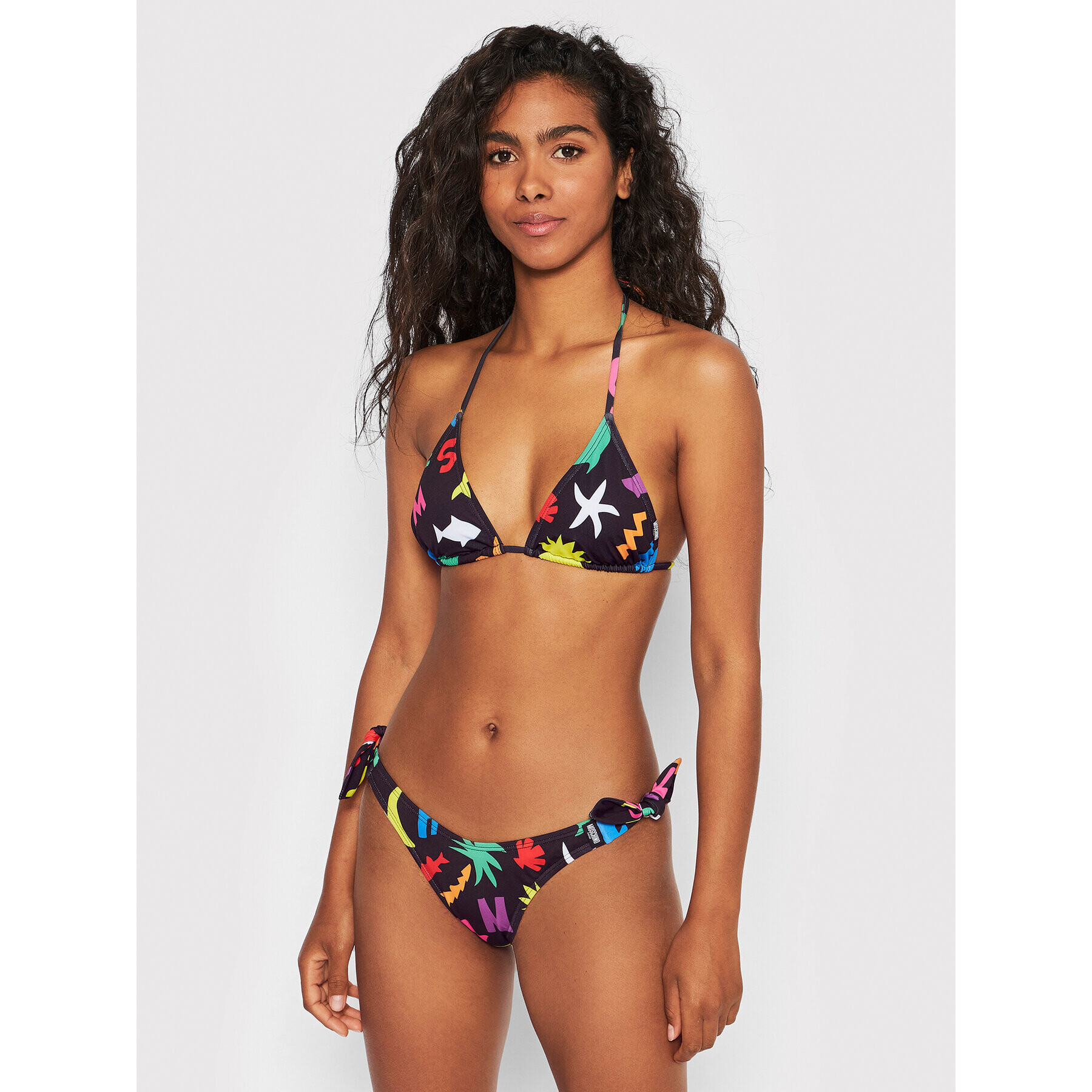 MOSCHINO Underwear & Swim Vrchní část bikin 5712 2106 Černá - Pepit.cz