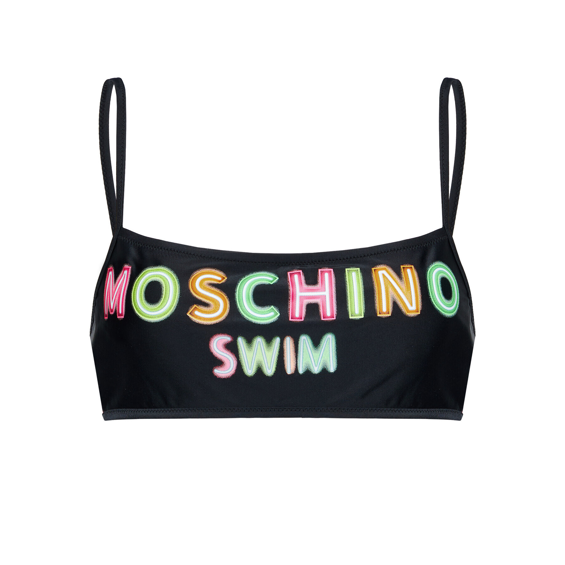 MOSCHINO Underwear & Swim Vrchní část bikin A5723 5211 Černá - Pepit.cz