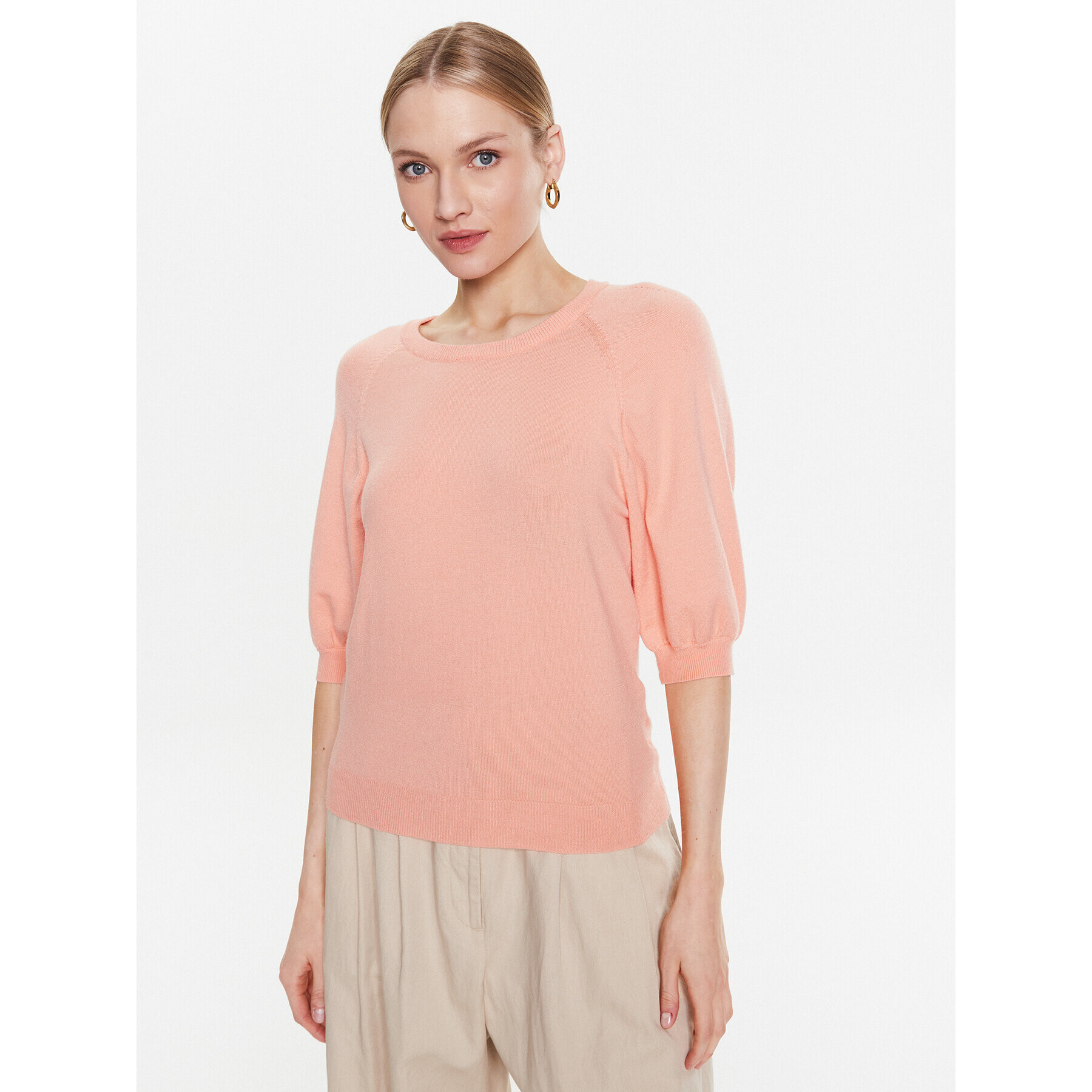 Moss Copenhagen Halenka 17516 Růžová Basic Fit - Pepit.cz