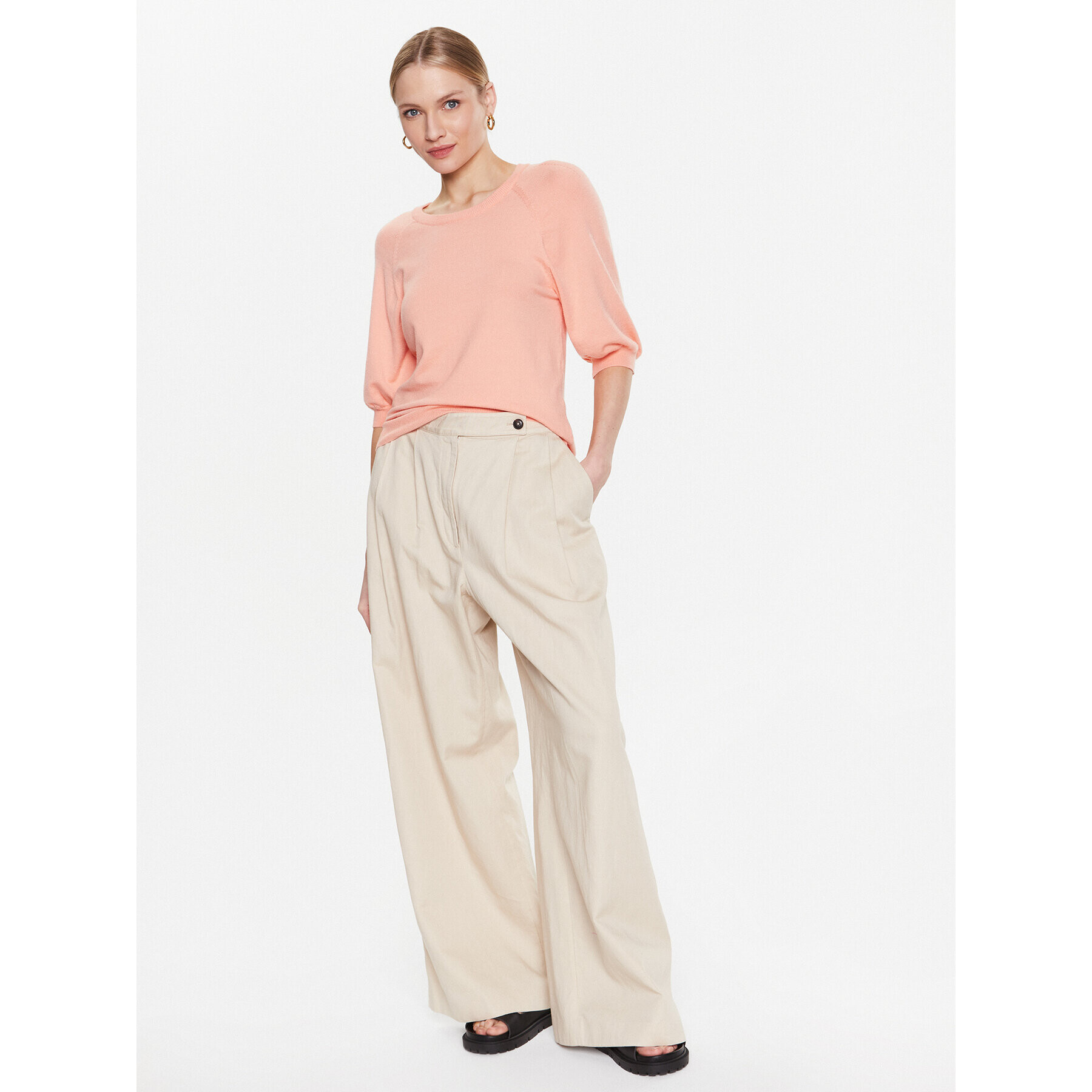 Moss Copenhagen Halenka 17516 Růžová Basic Fit - Pepit.cz