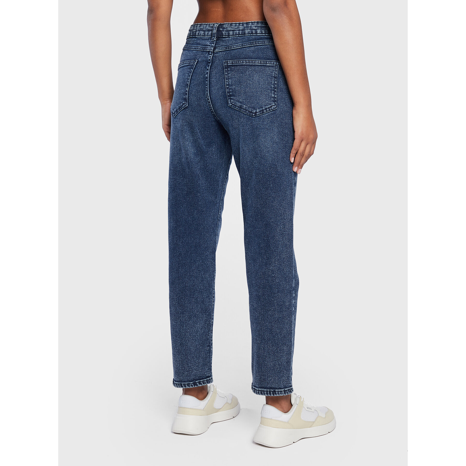 Moss Copenhagen Jeansy Adrina 16796 Modrá Regular Fit - Pepit.cz