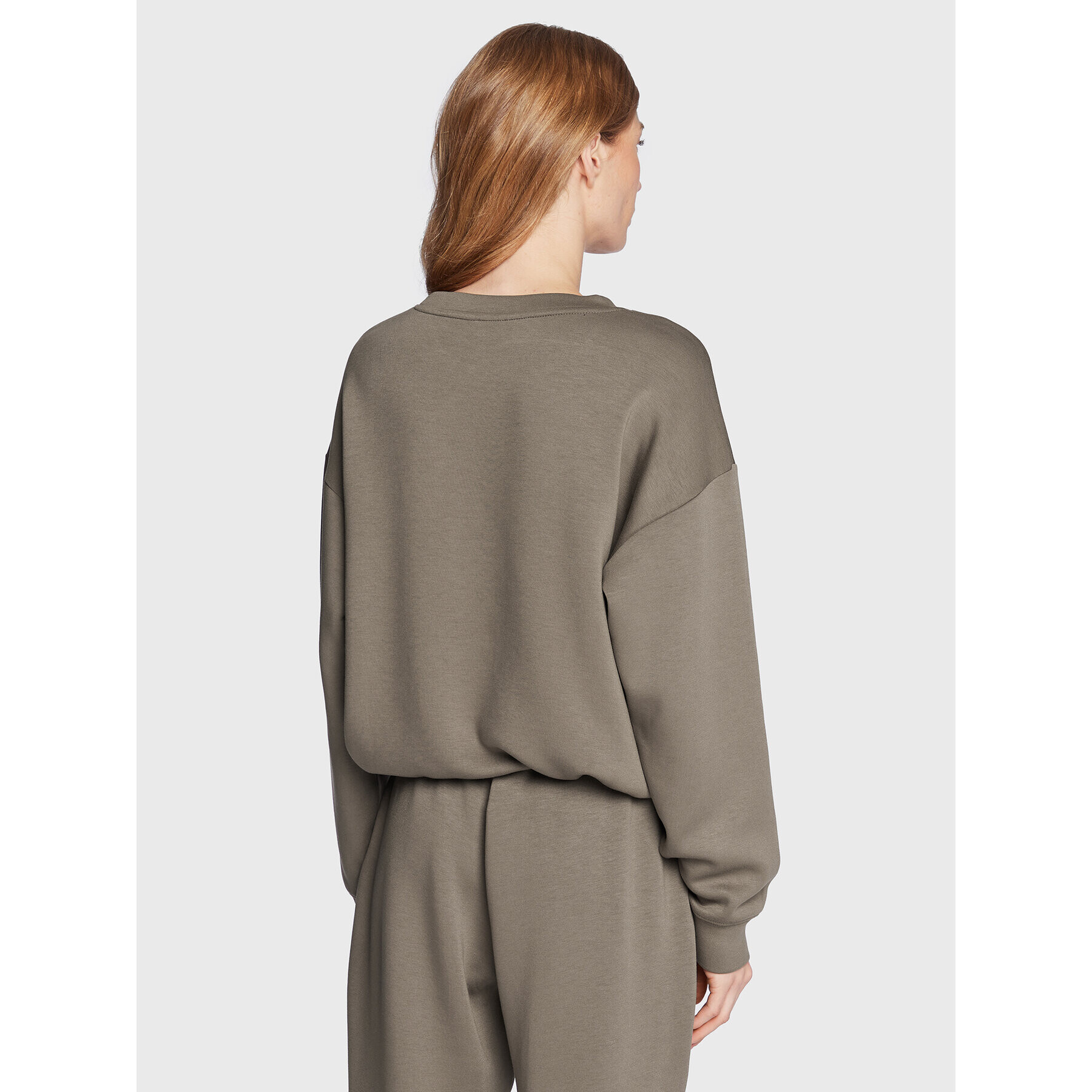 Moss Copenhagen Mikina Bianna 16981 Hnědá Loose Fit - Pepit.cz