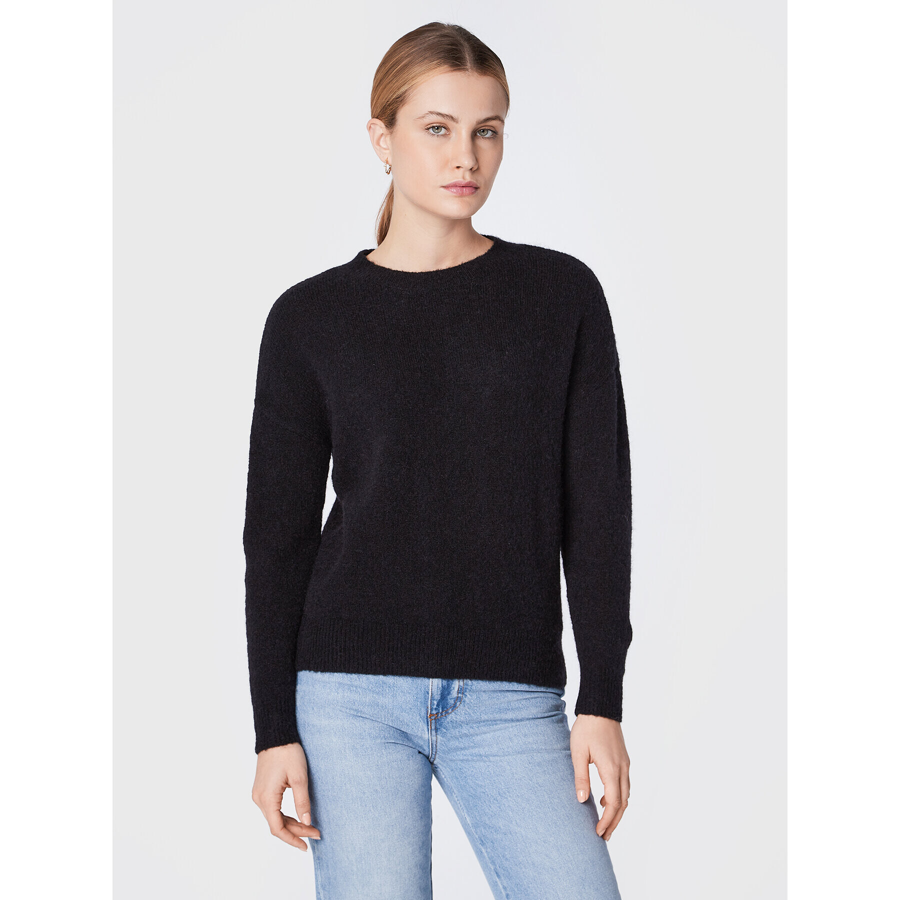 Moss Copenhagen Svetr Femme 17223 Černá Regular Fit - Pepit.cz