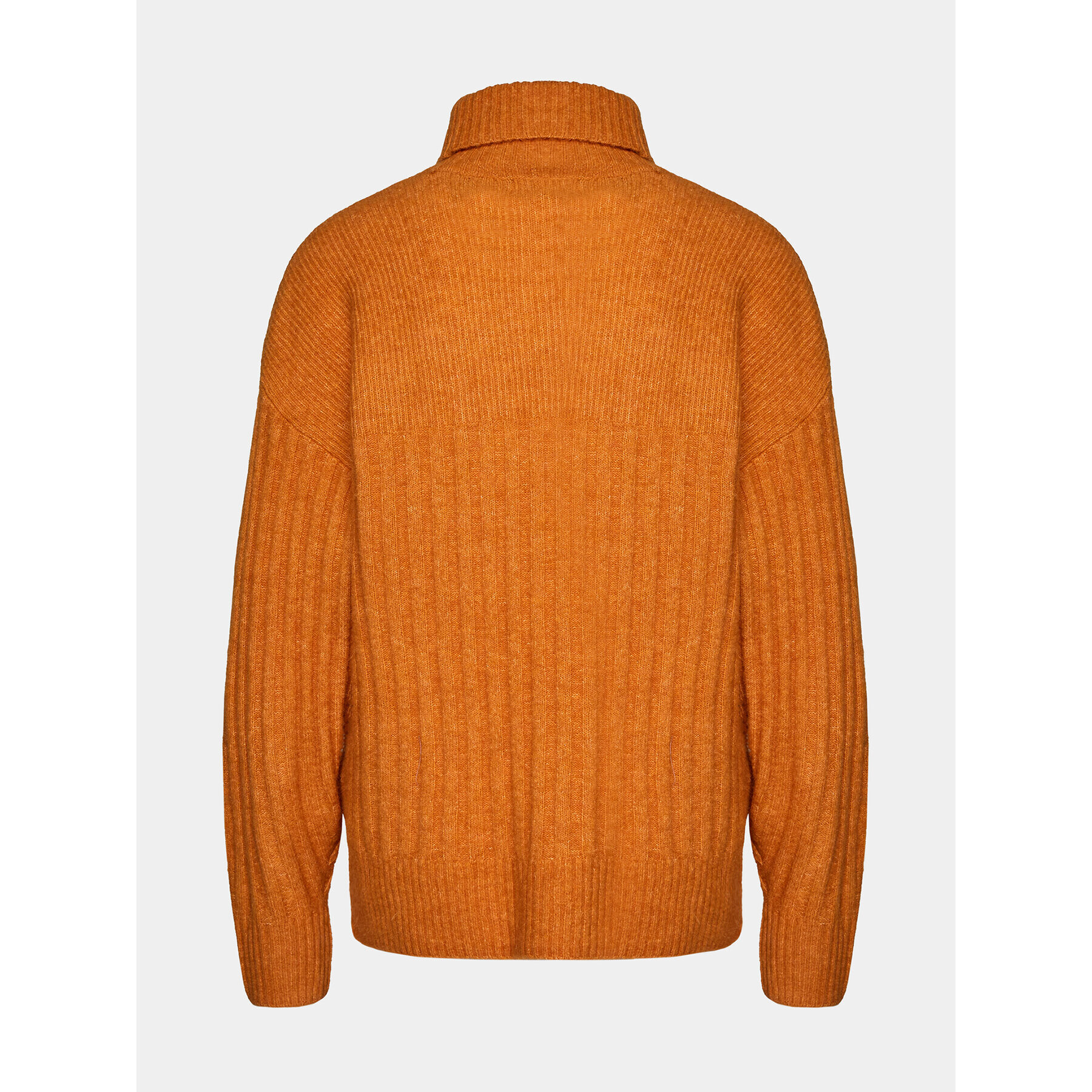 Moss Copenhagen Svetr Mschlamaia 17720 Oranžová Casual Fit - Pepit.cz