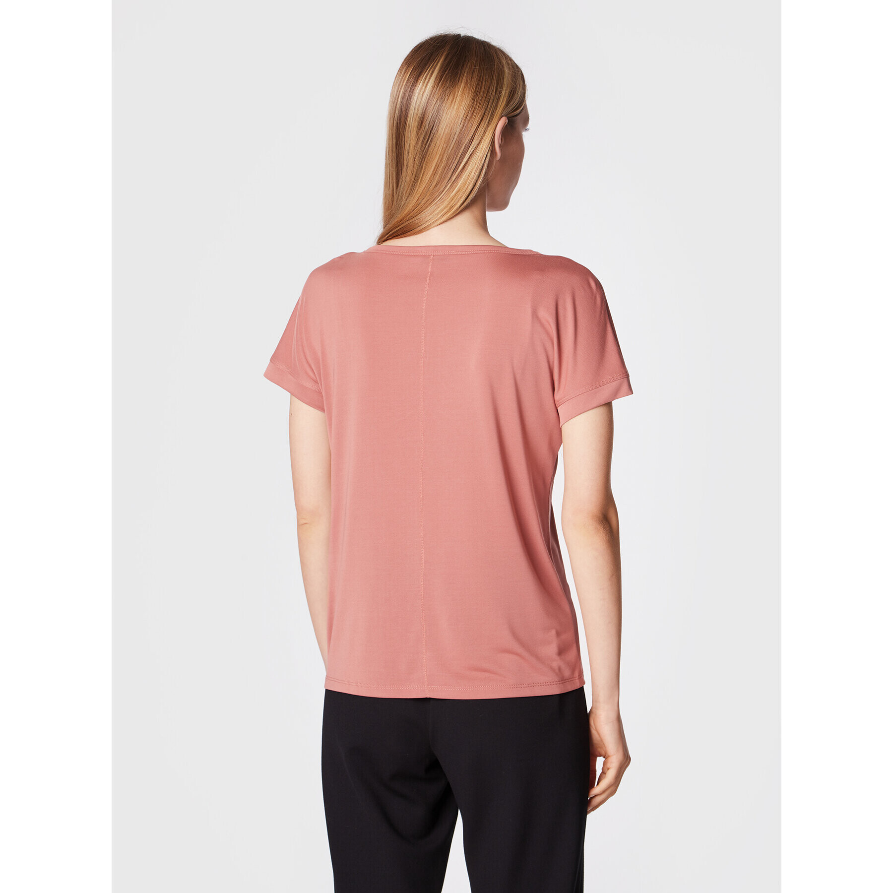 Moss Copenhagen T-Shirt Fenya 15456 Růžová Loose Fit - Pepit.cz