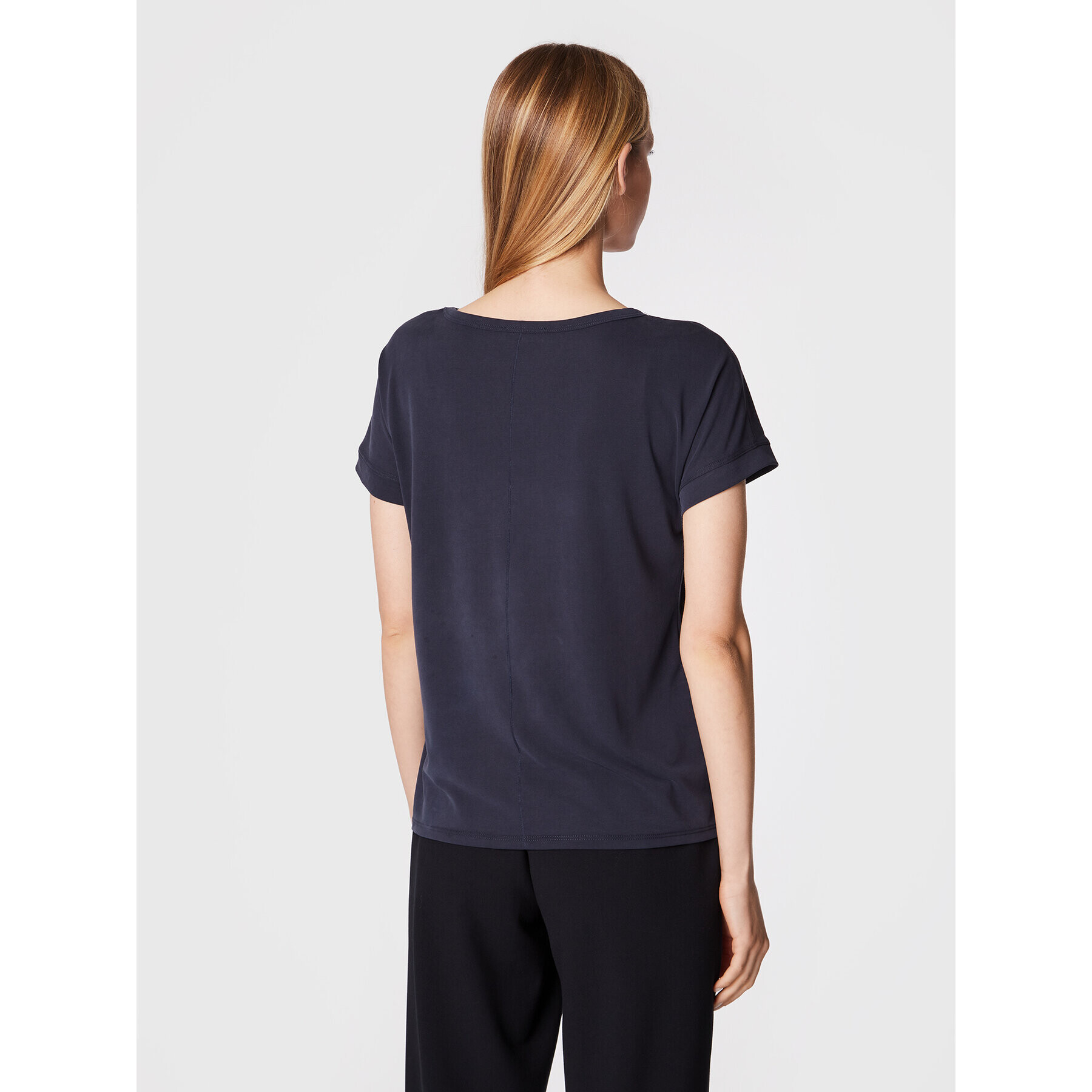 Moss Copenhagen T-Shirt Fenya 15456 Tmavomodrá Loose Fit - Pepit.cz