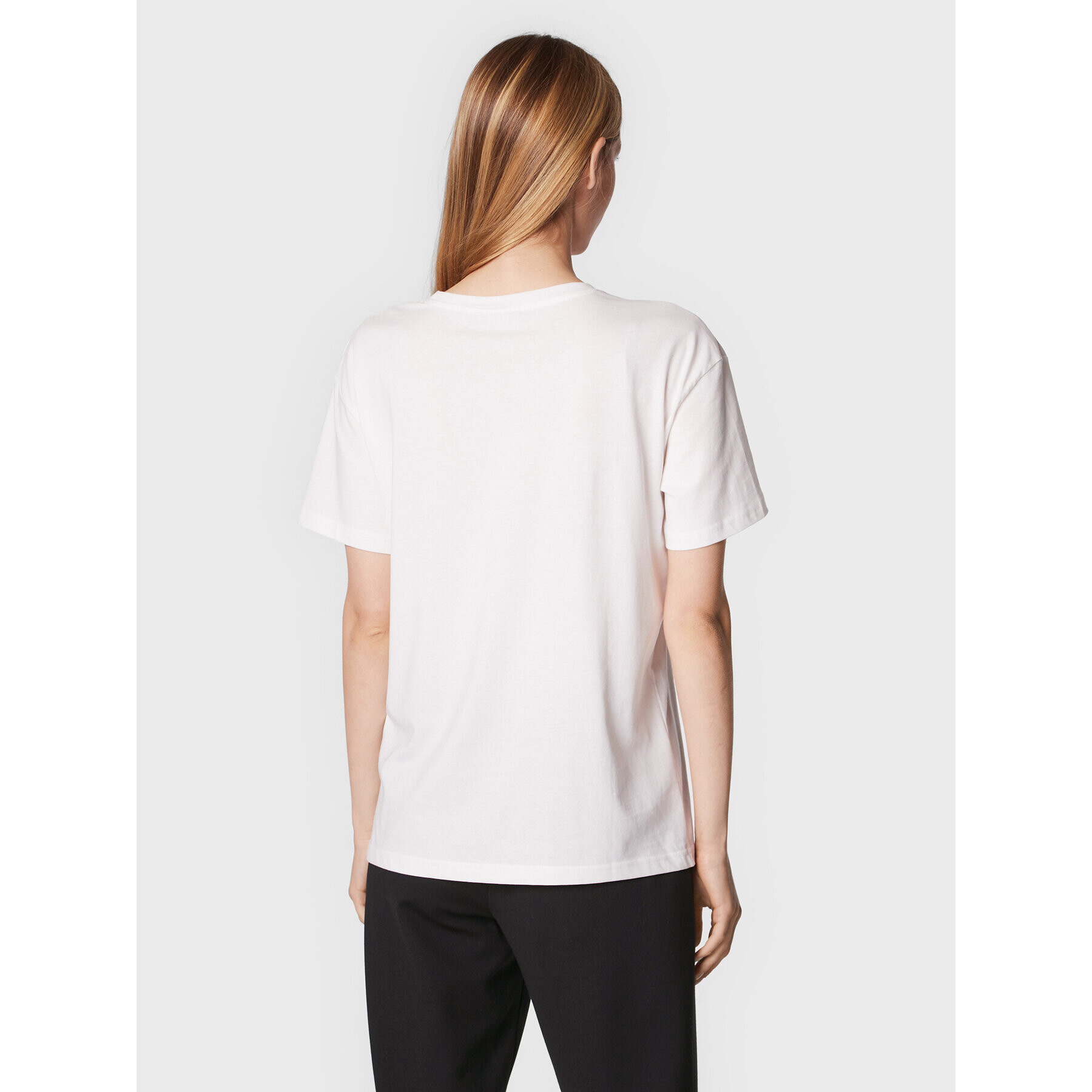 Moss Copenhagen T-Shirt Liv 15258 Bílá Regular Fit - Pepit.cz