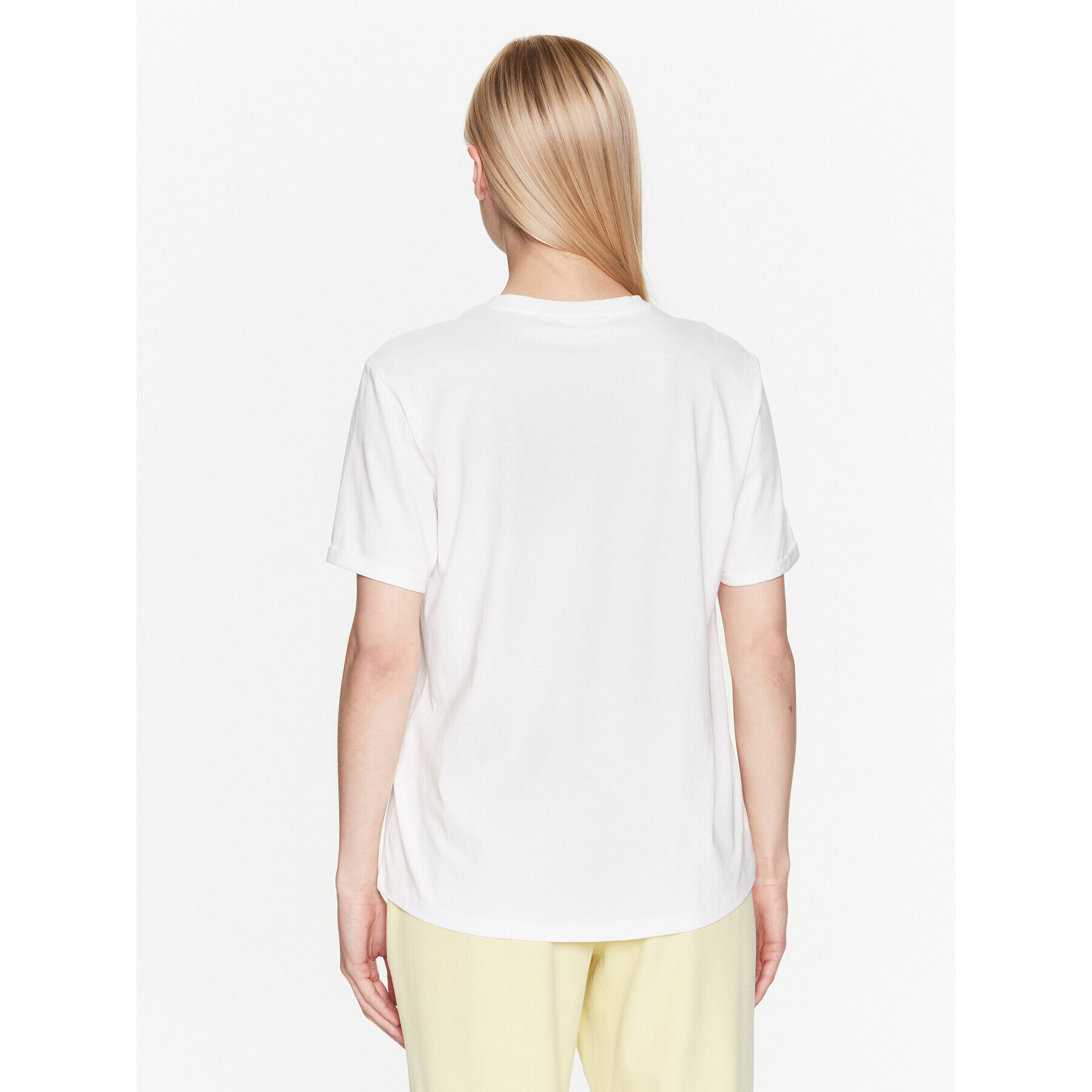 Moss Copenhagen T-Shirt Terina 17595 Bílá Regular Fit - Pepit.cz