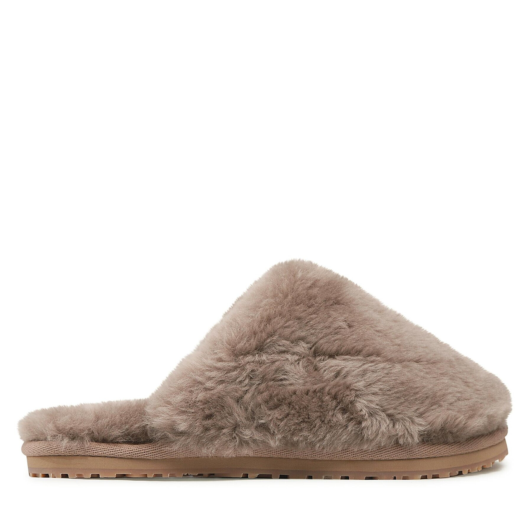 Mou Bačkory Closed Toe Sheepskin Fur Slippper FW161000L Béžová - Pepit.cz