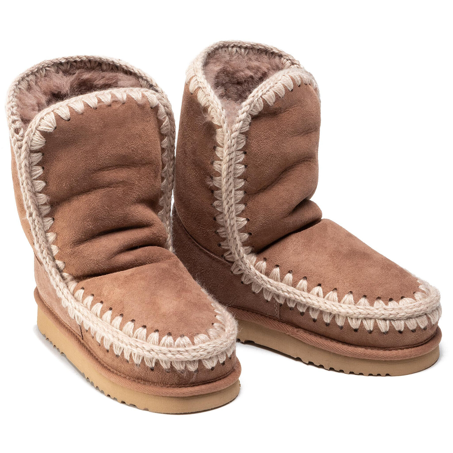 Mou Boty Eskimo Boot 24 FW101000A Hnědá - Pepit.cz