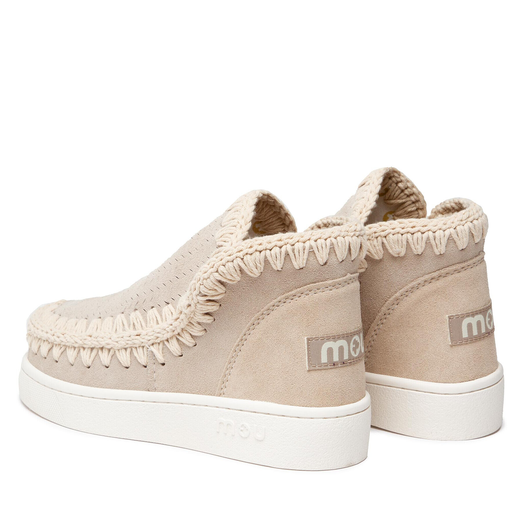 Mou Boty Summer Eskimo Sneaker MU.SW211000O Béžová - Pepit.cz