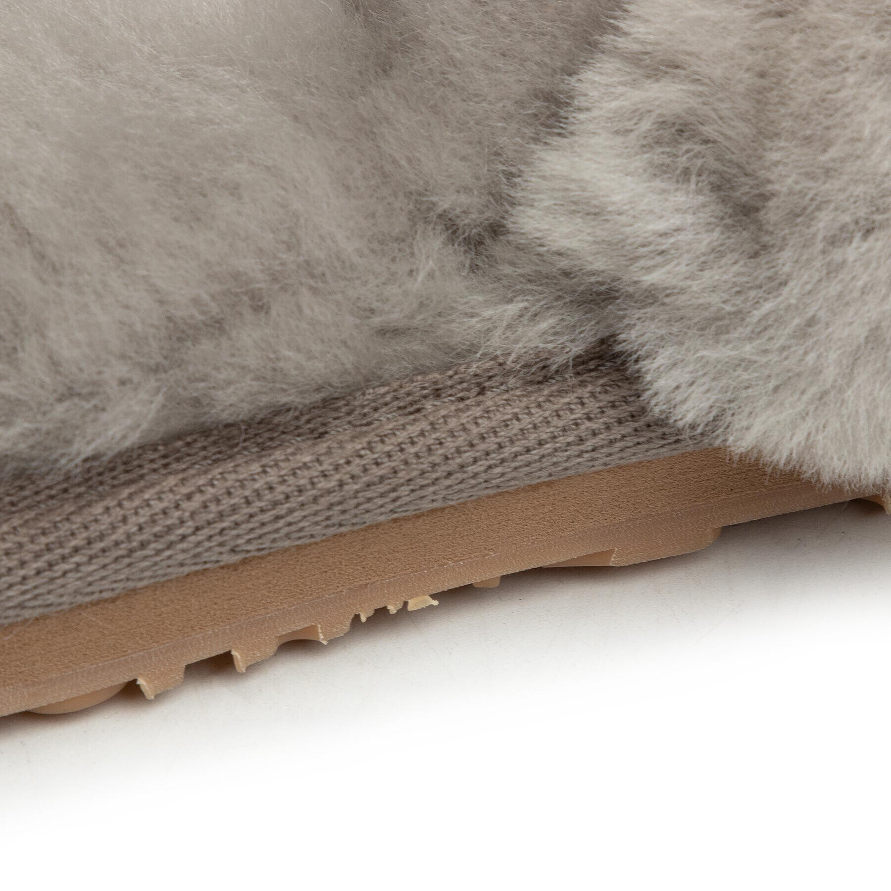 Mou Nazouváky Sheepskin Fur Slide Slipper FW161001L Šedá - Pepit.cz