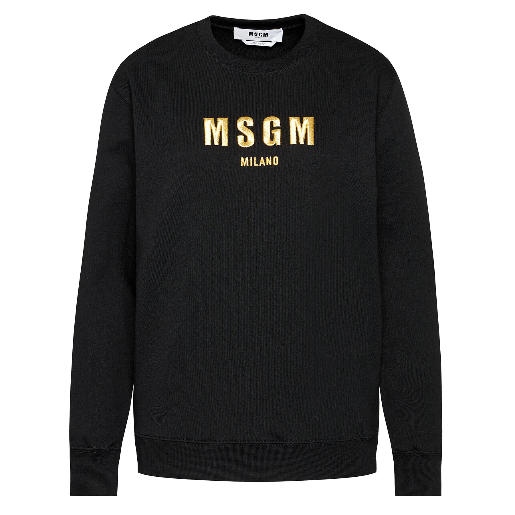 MSGM Mikina 2941MDM194 207799 Černá Regular Fit - Pepit.cz