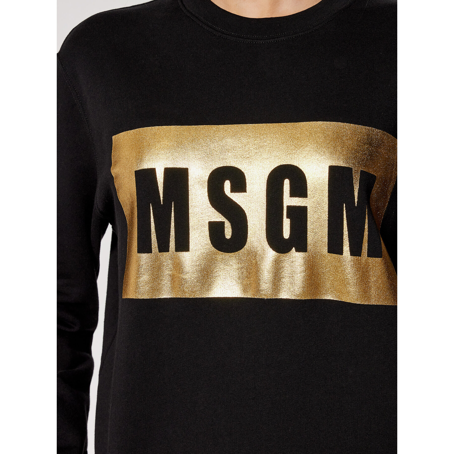 MSGM Mikina 3141MDM523M 217799 Černá Regular Fit - Pepit.cz